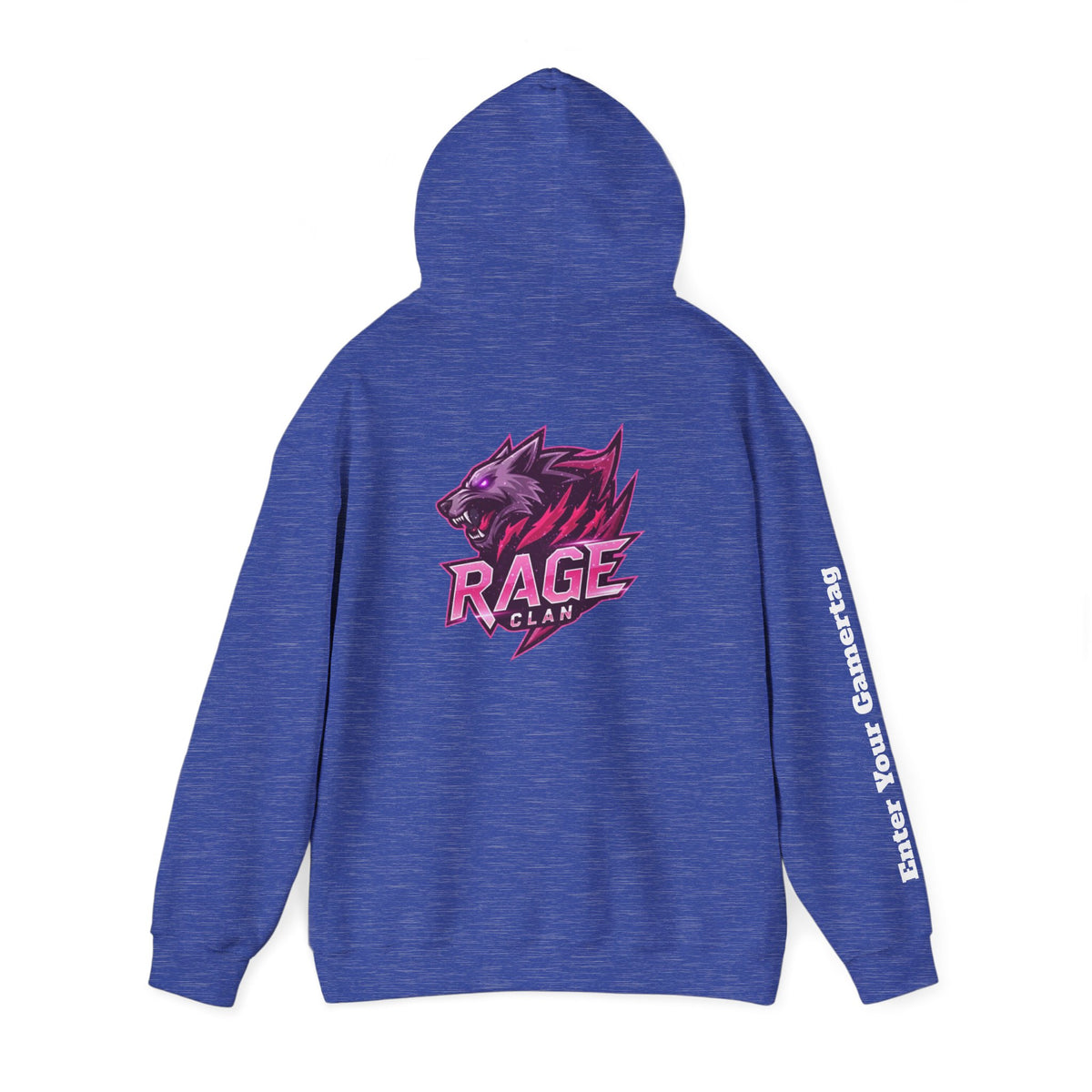Rage Pink Personalized Hoodie