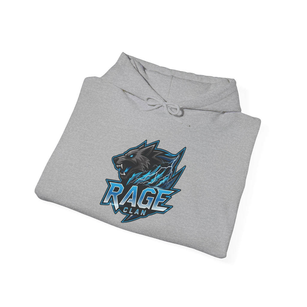 Rage Blue Logo Hoodie