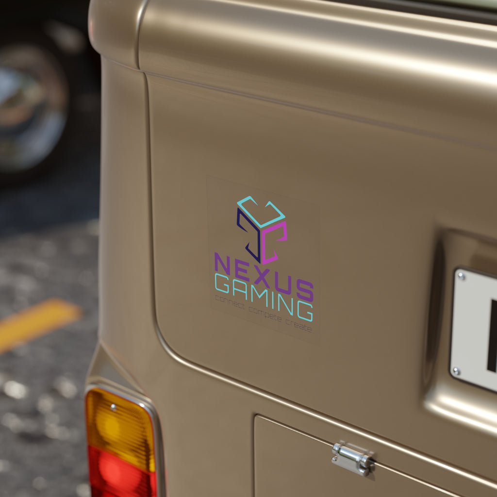 Nexus Gaming Transparent Indoor/Outdoor Sticker