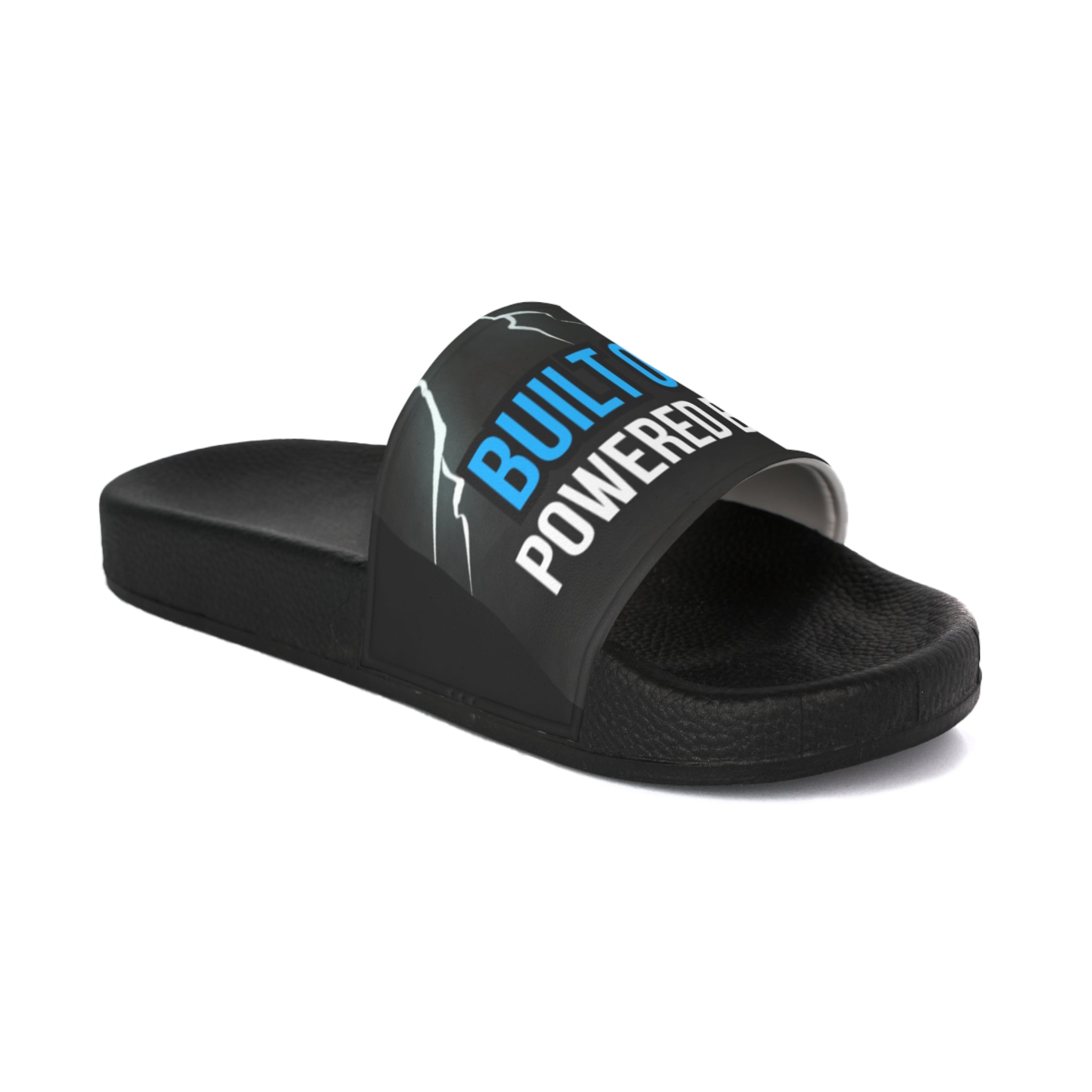 Built on Fire Powered by Rage - Men's Slide Sandals