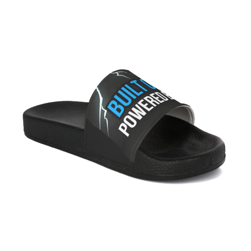 Built on Fire Powered by Rage - Men's Slide Sandals