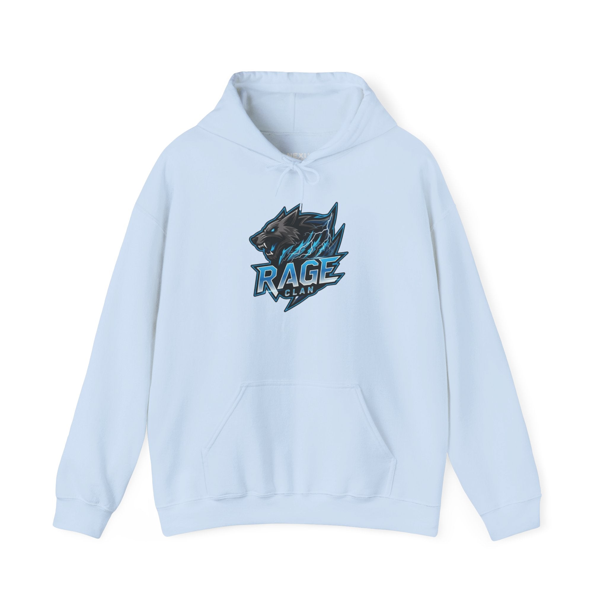 Rage Blue Logo Hoodie