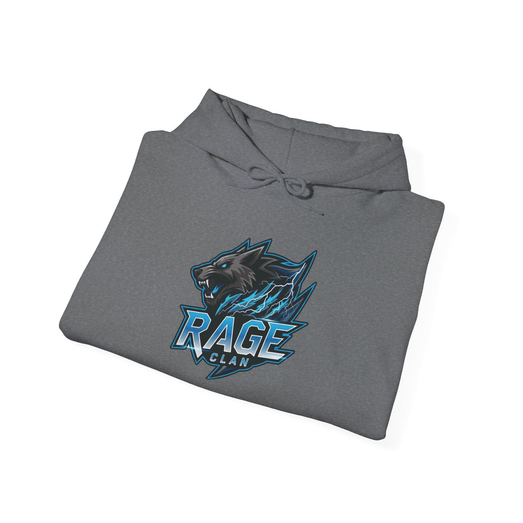 Rage Blue Logo Hoodie