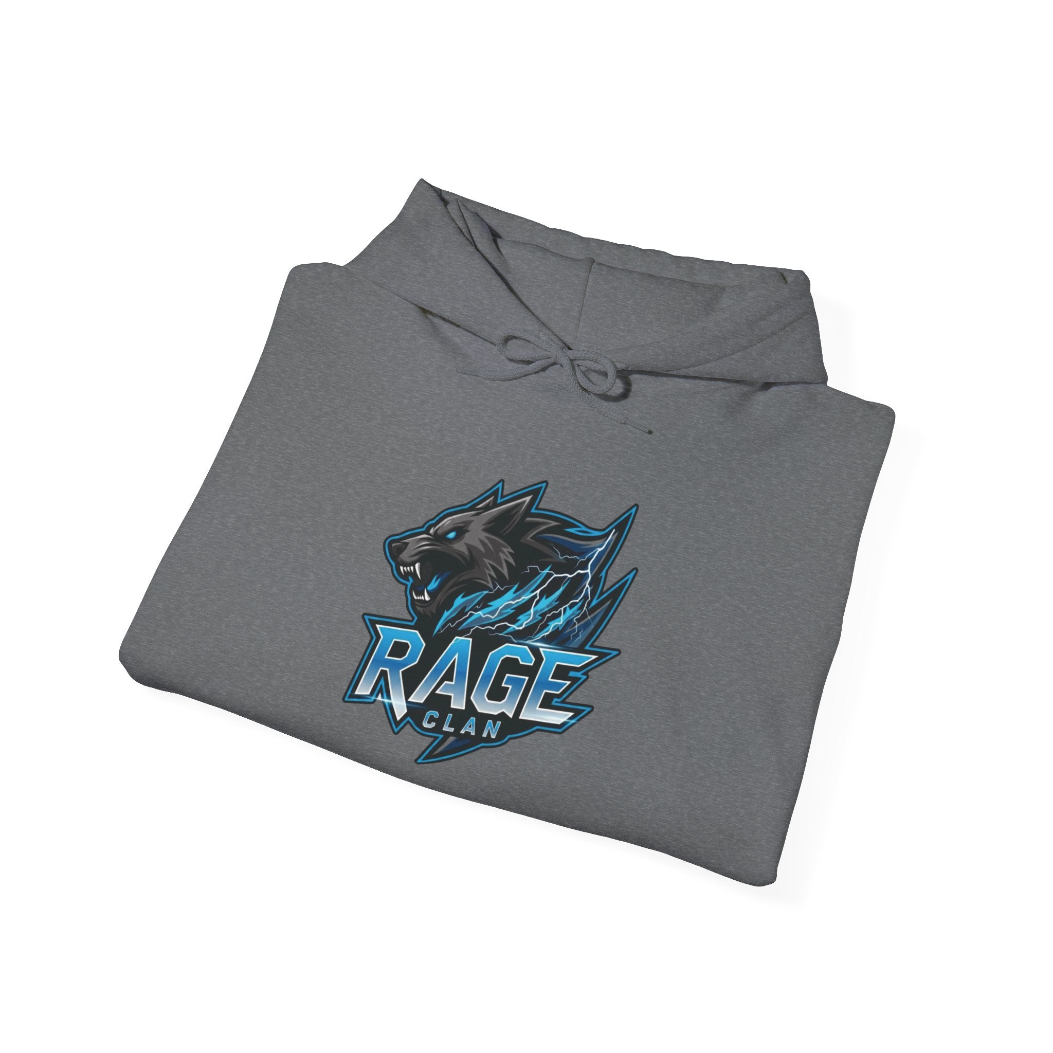 Rage Blue Logo Hoodie