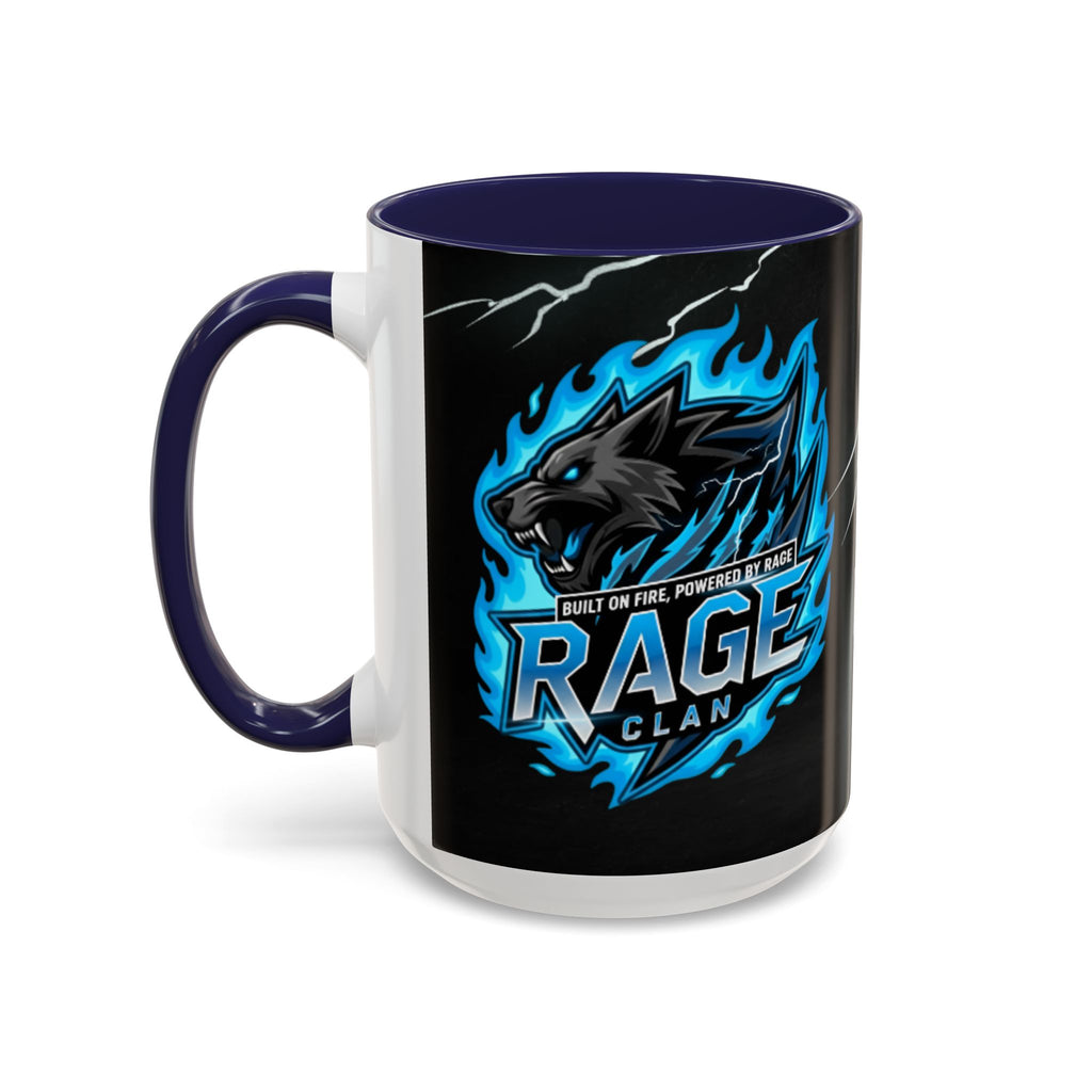 Rage Clan Blue Logo Coffee Mug (11/15oz)