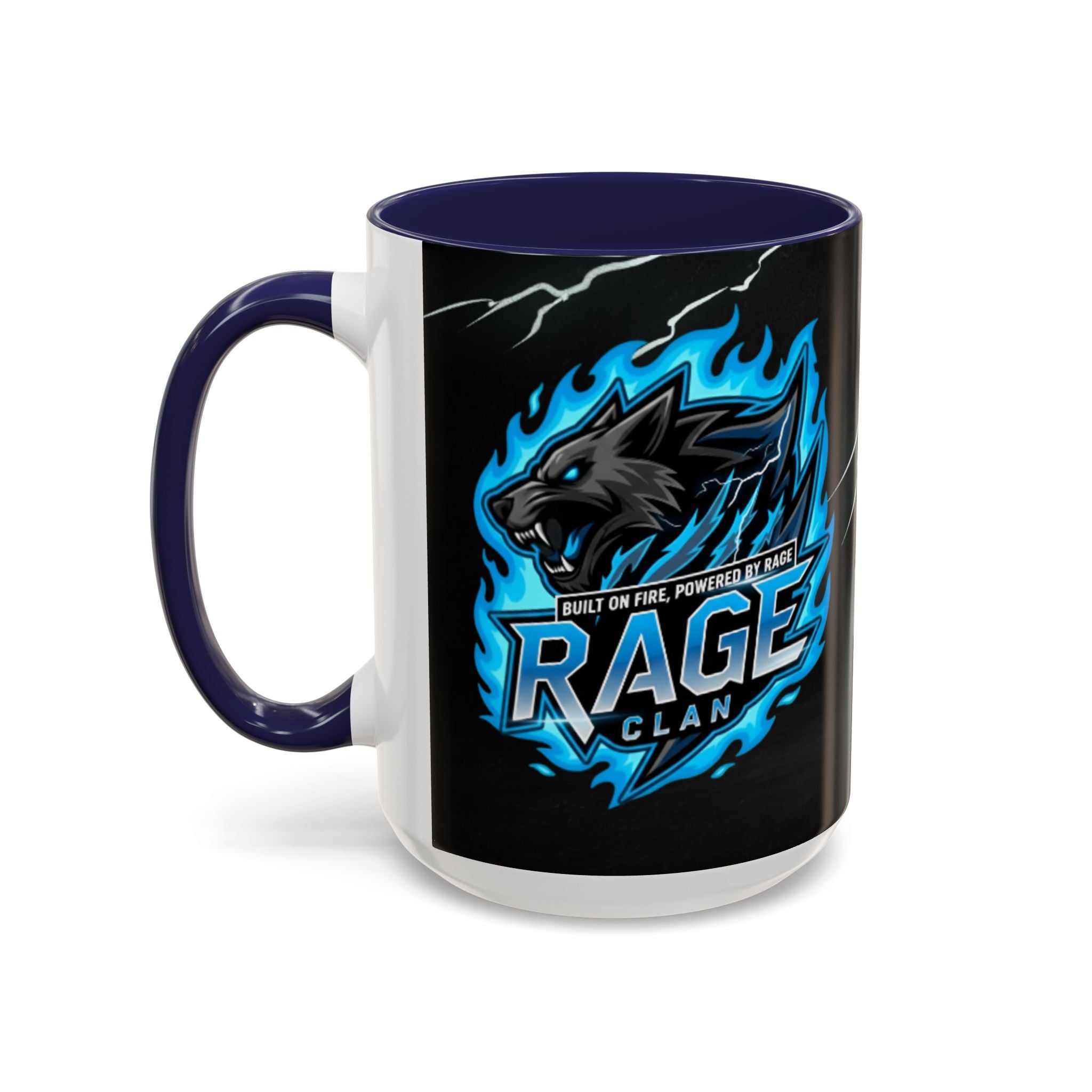 Rage Clan Blue Logo Coffee Mug (11/15oz)