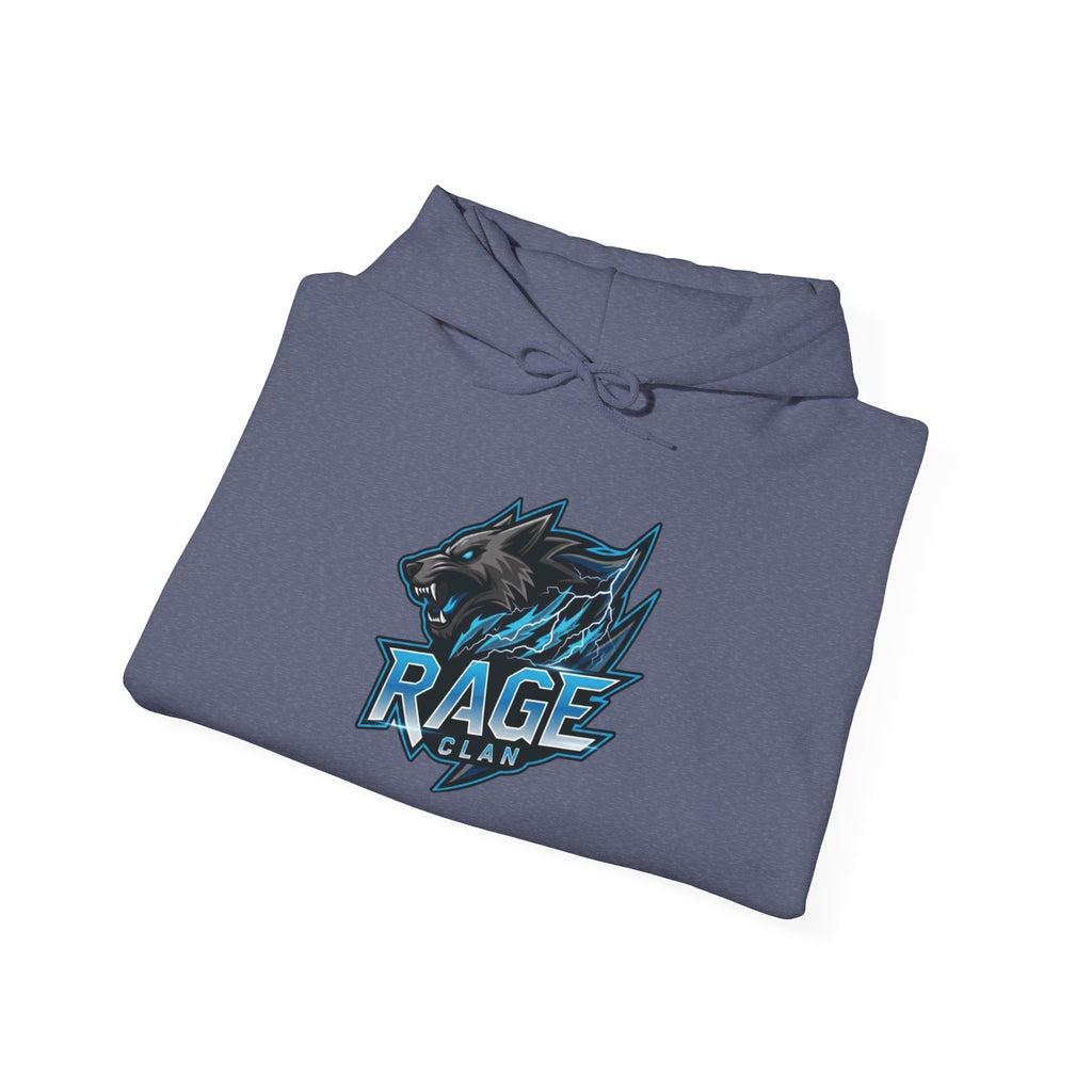 Rage Blue Logo Hoodie