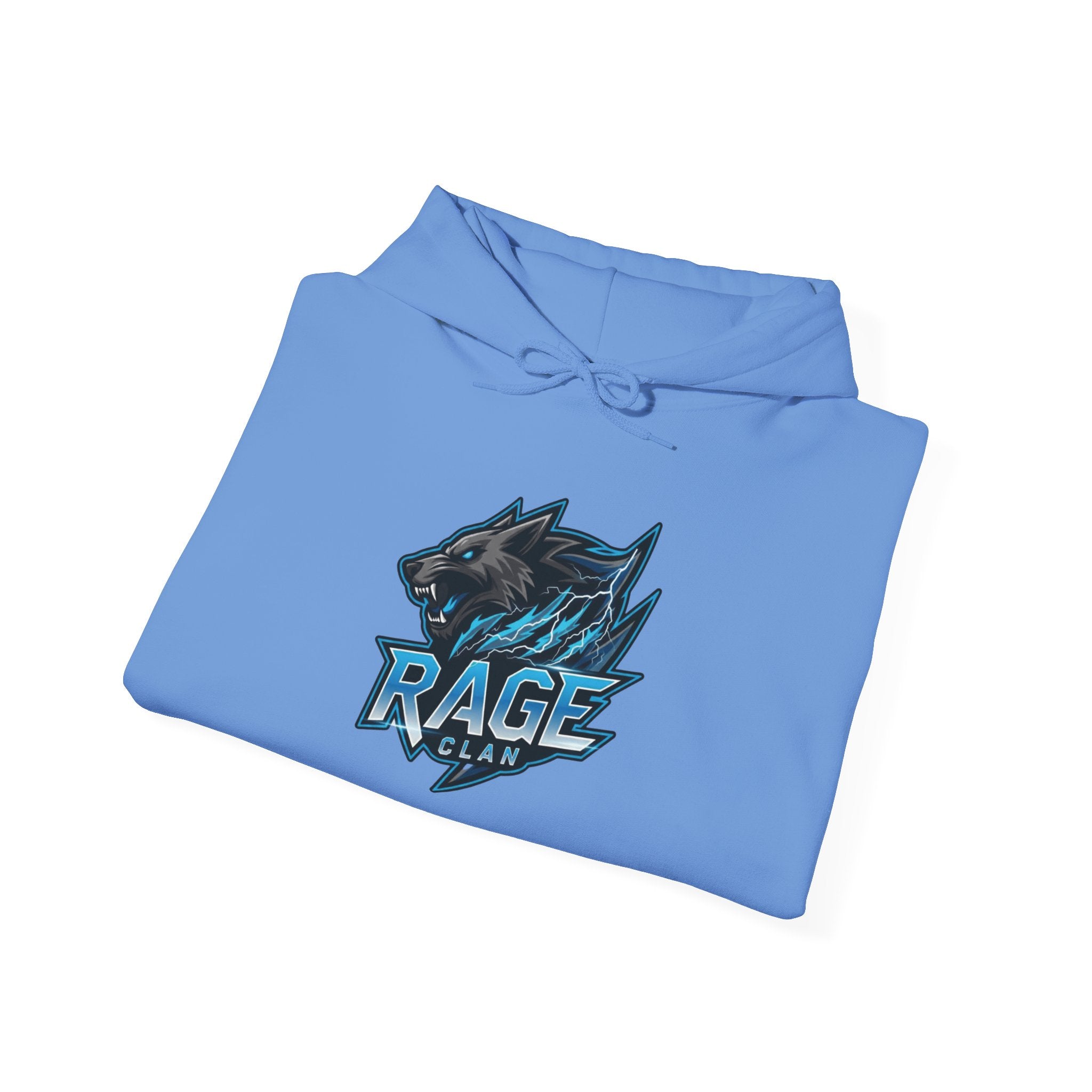 Rage Blue Logo Hoodie
