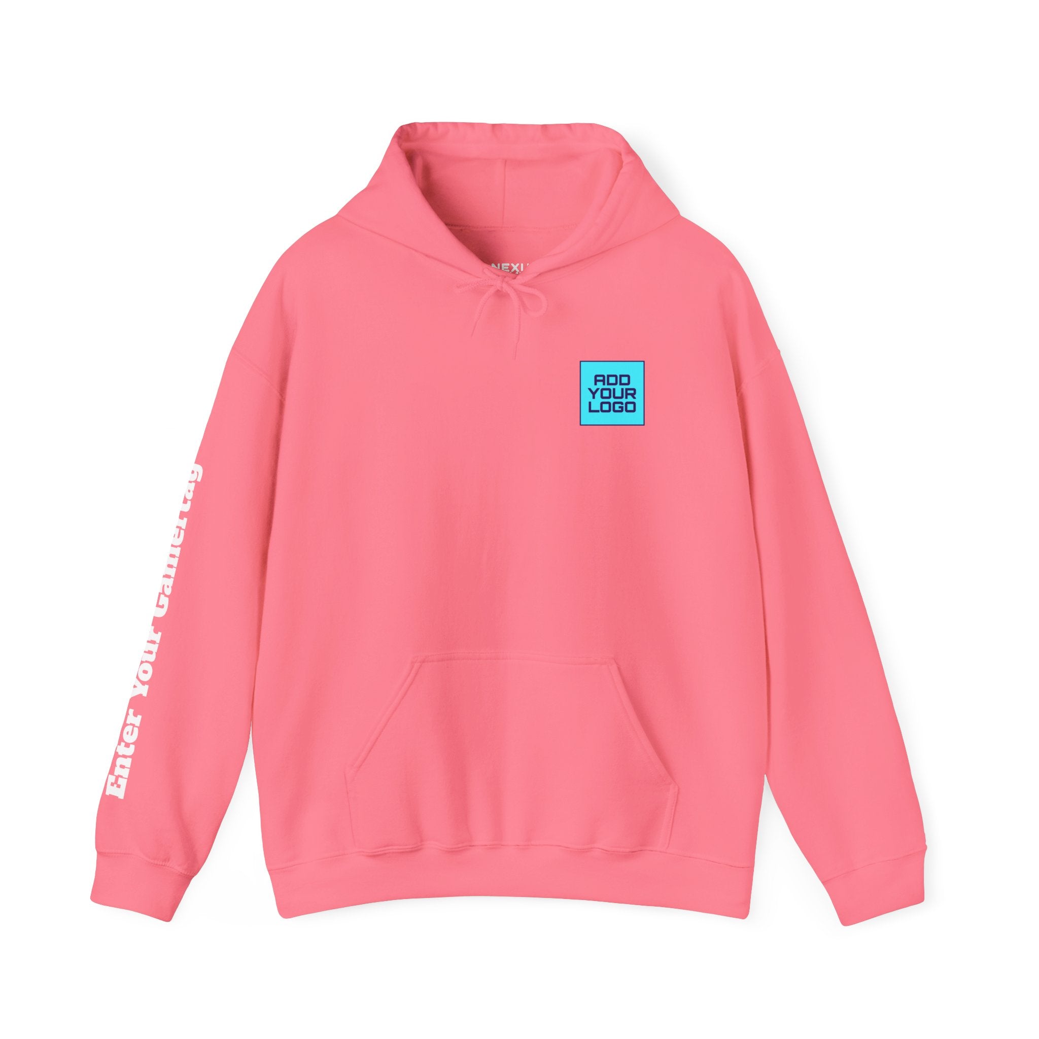Rage Pink Personalized Hoodie