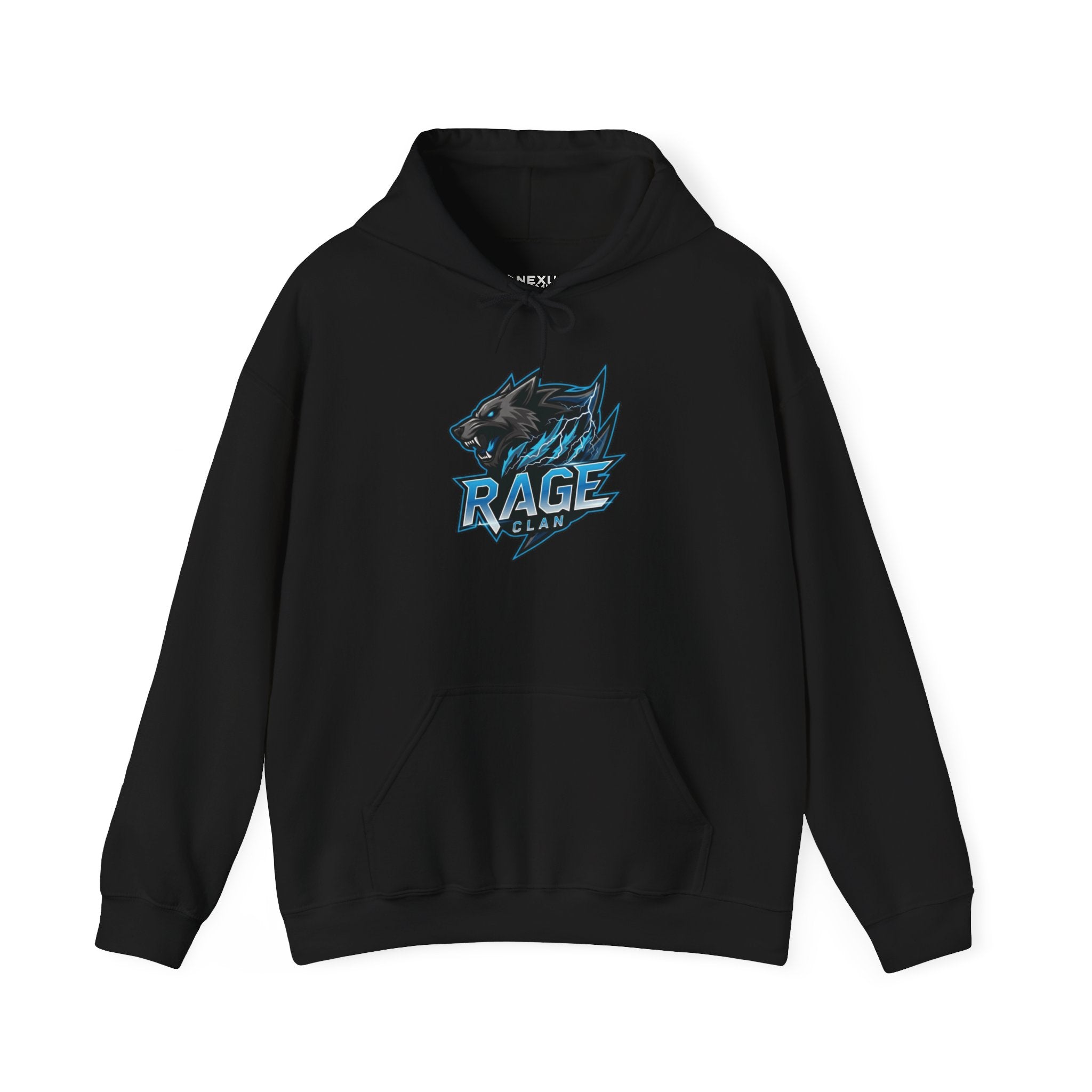 Rage Blue Logo Hoodie
