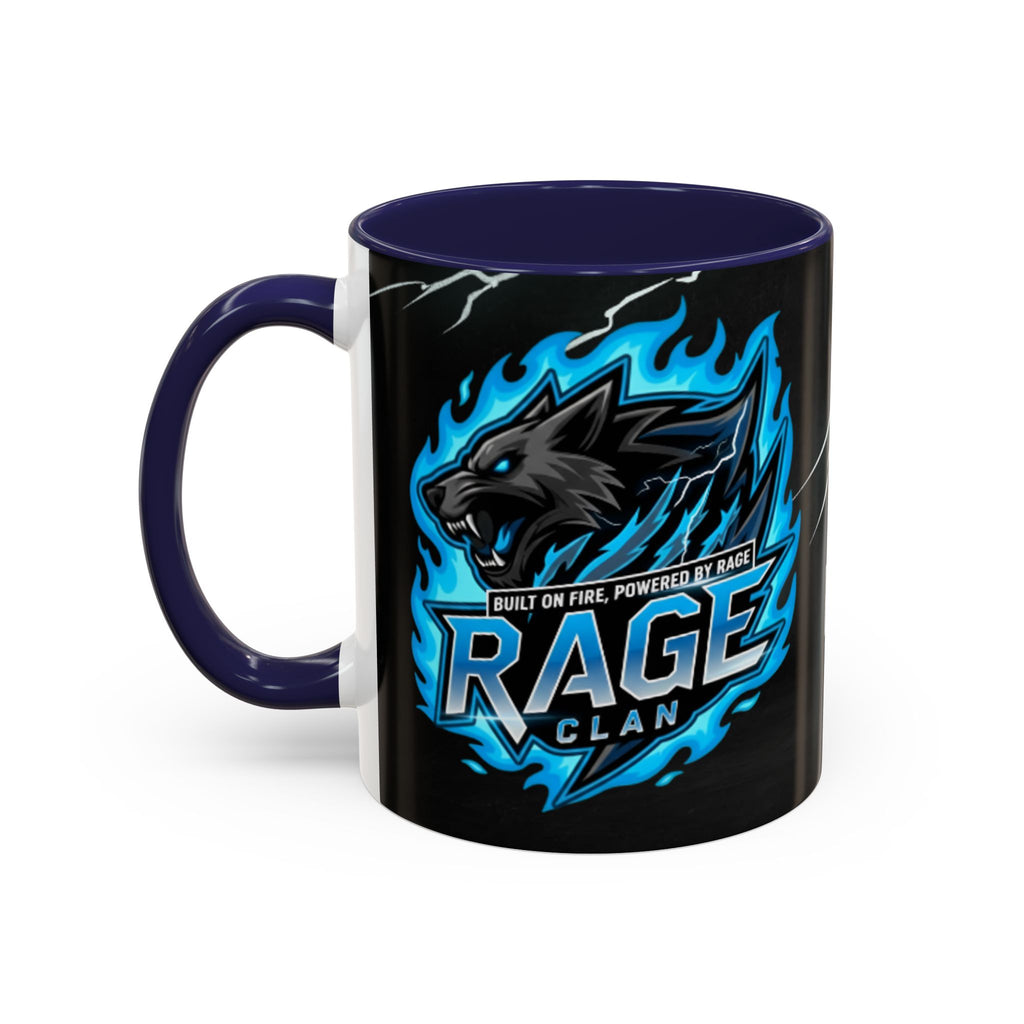 Rage Clan Blue Logo Coffee Mug (11/15oz)
