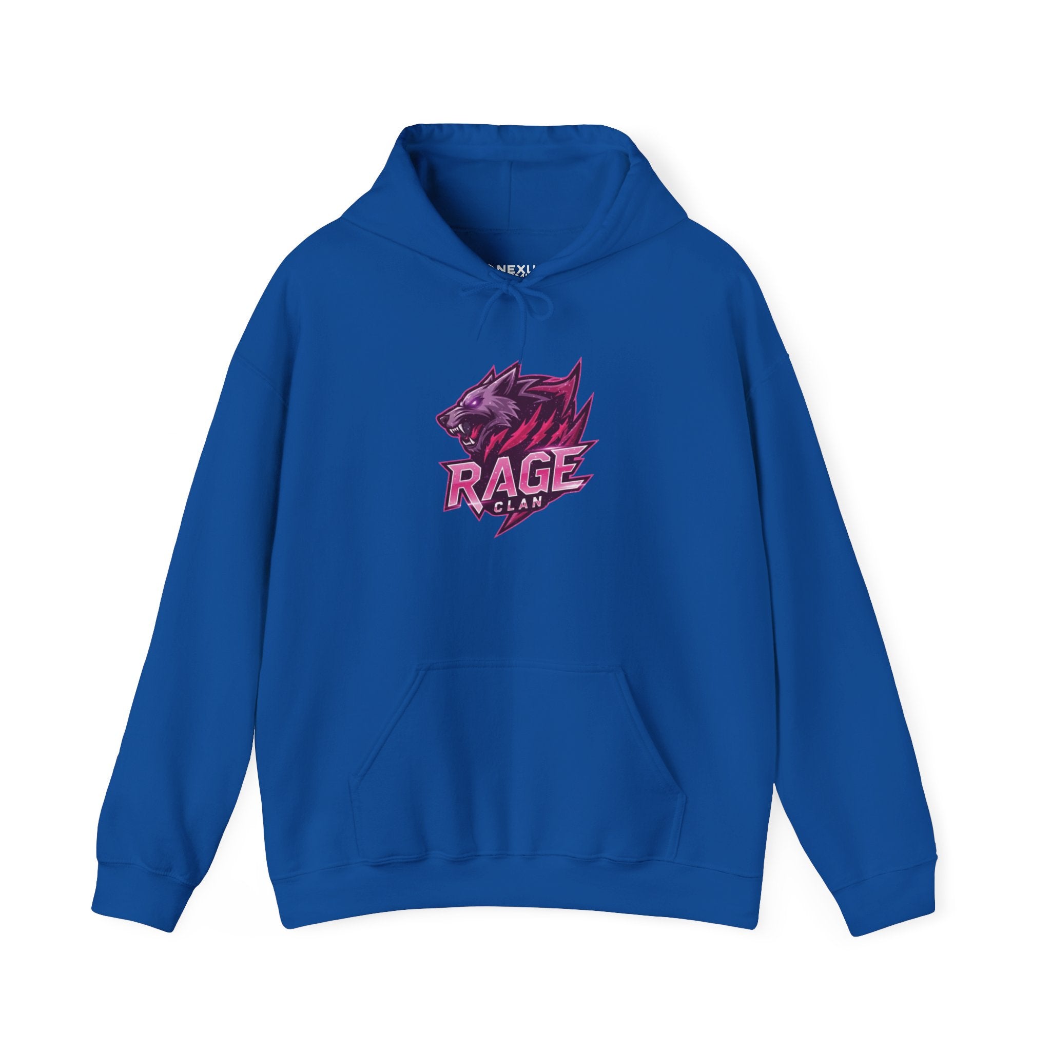 Rage Pink Logo Hoodie