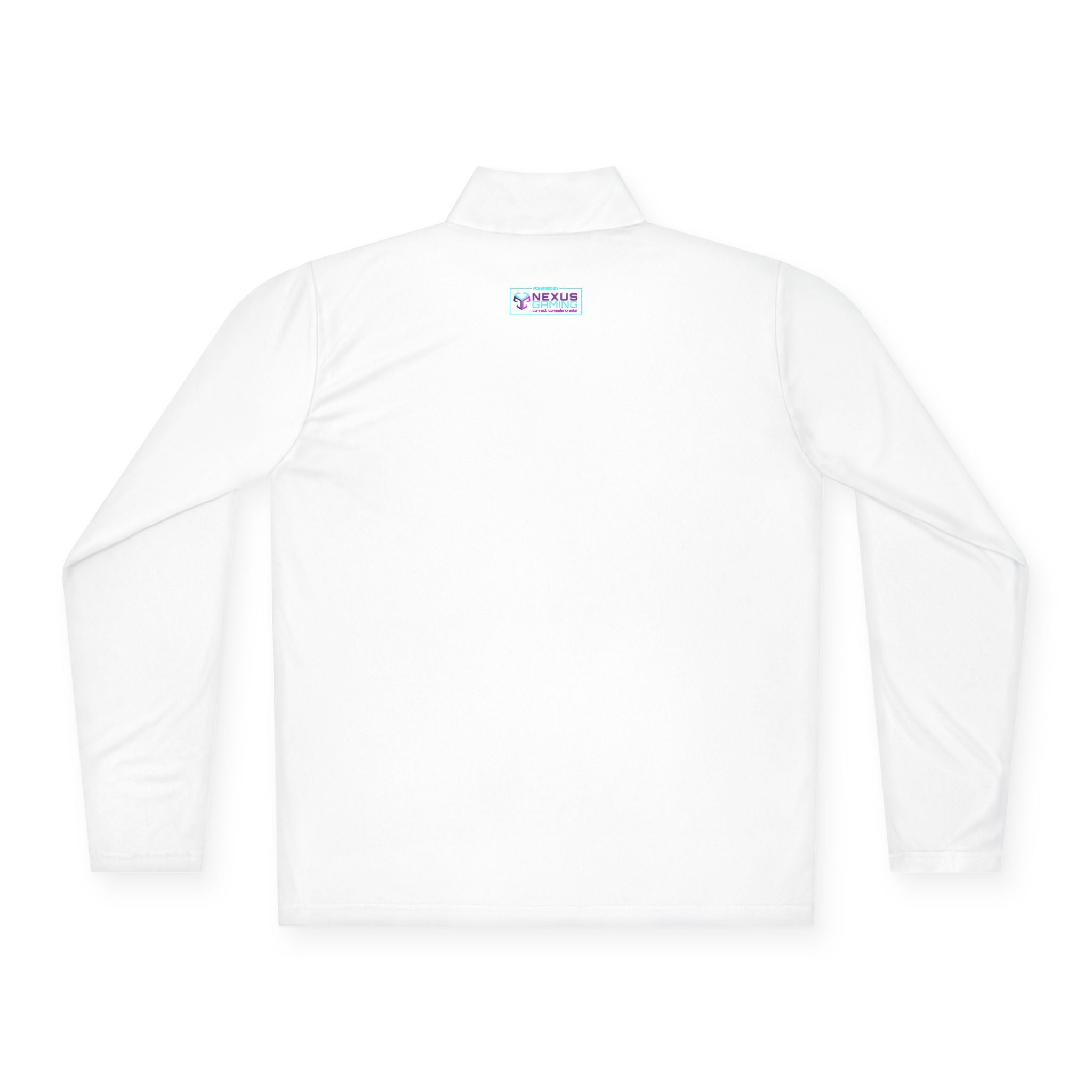Rage Clan Pink Logo Quater-Zip Pullover