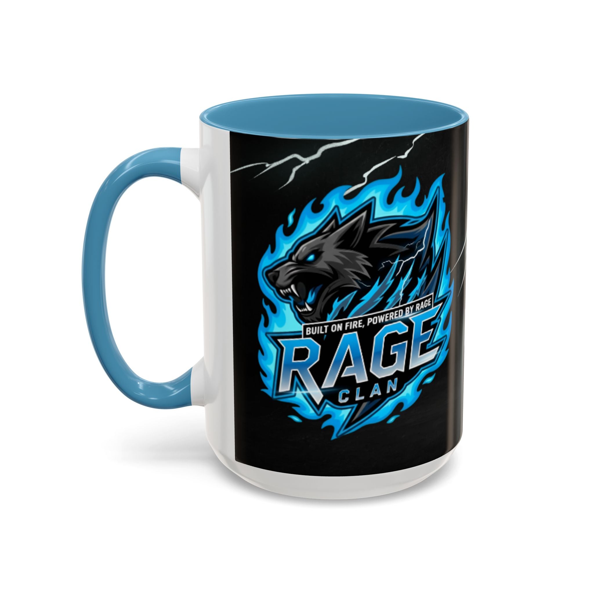 Rage Clan Blue Logo Coffee Mug (11/15oz)