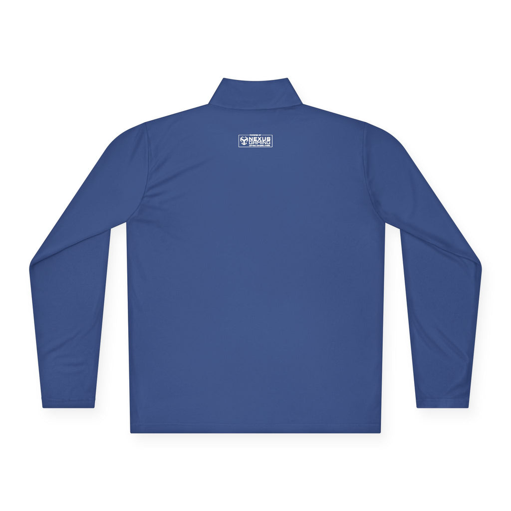 Rage Clan Pink Logo Quater-Zip Pullover