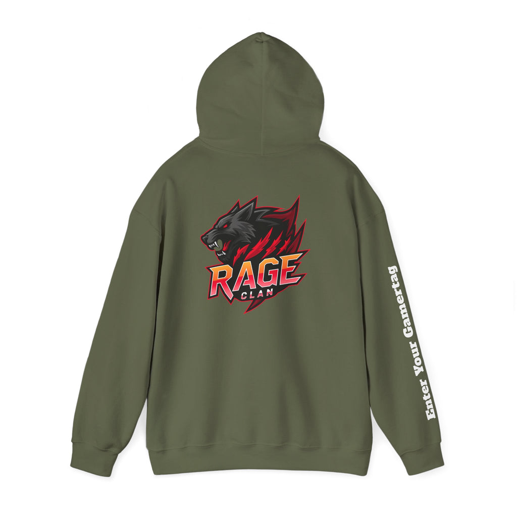 Rage Clan Personalized Hoodie