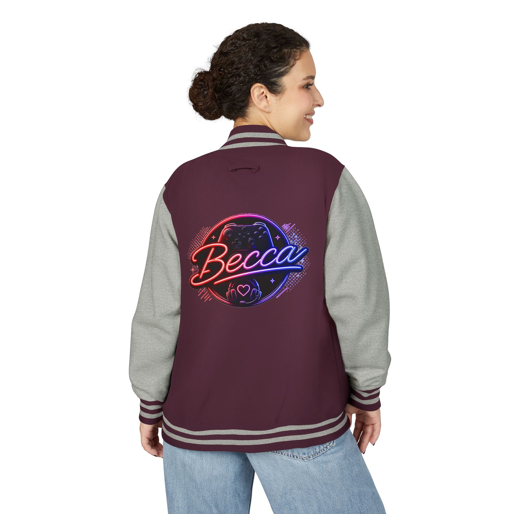 Becca Gamer Girl Letterman Jacket