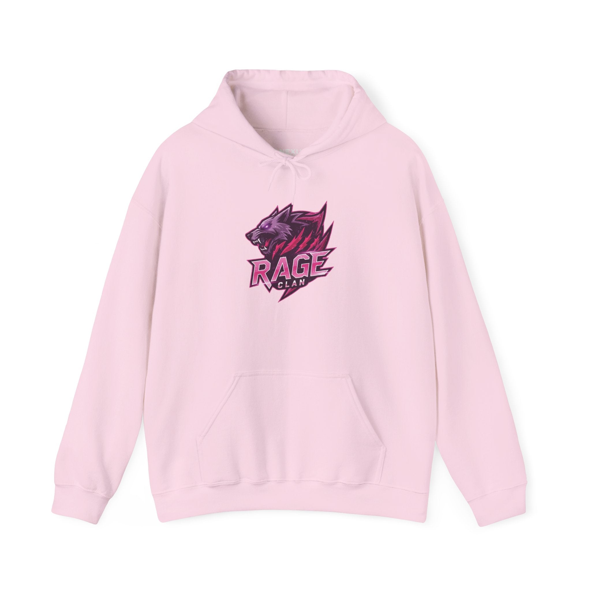 Rage Pink Logo Hoodie
