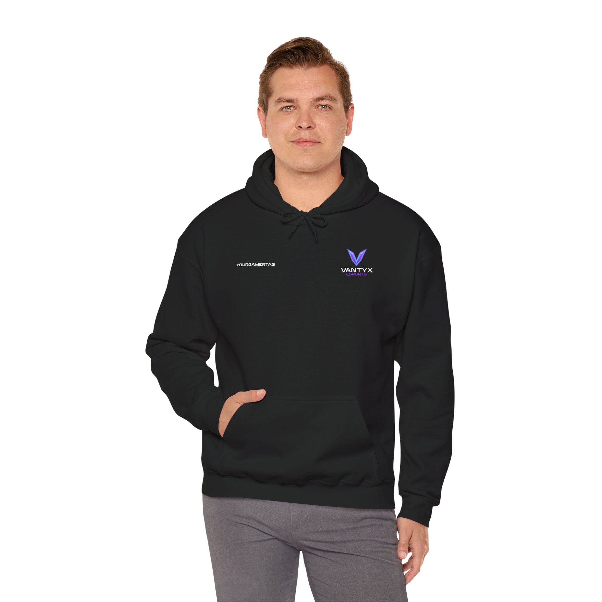 Vantyx Logo Hoodie with Personalized Gamertag