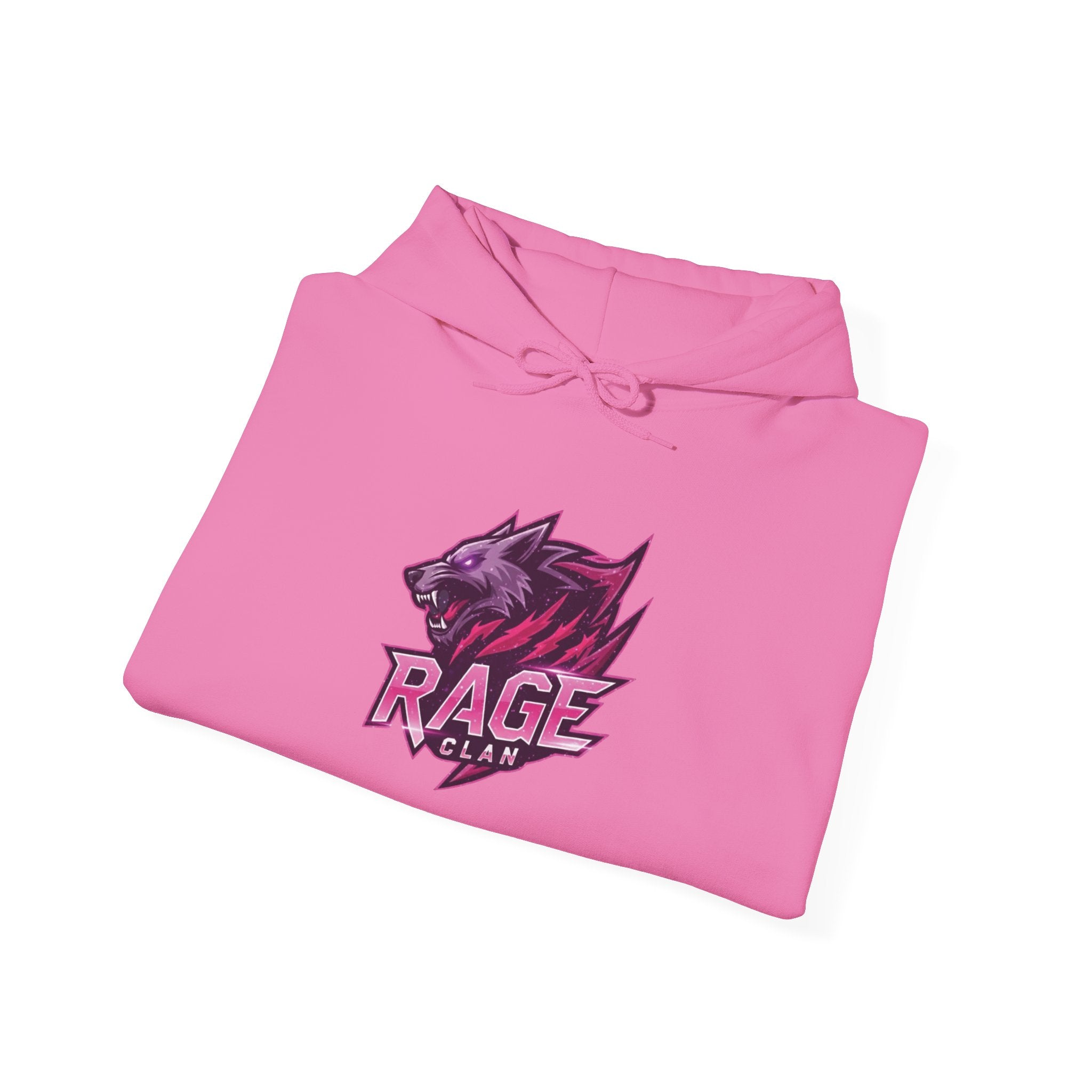 Rage Pink Logo Hoodie
