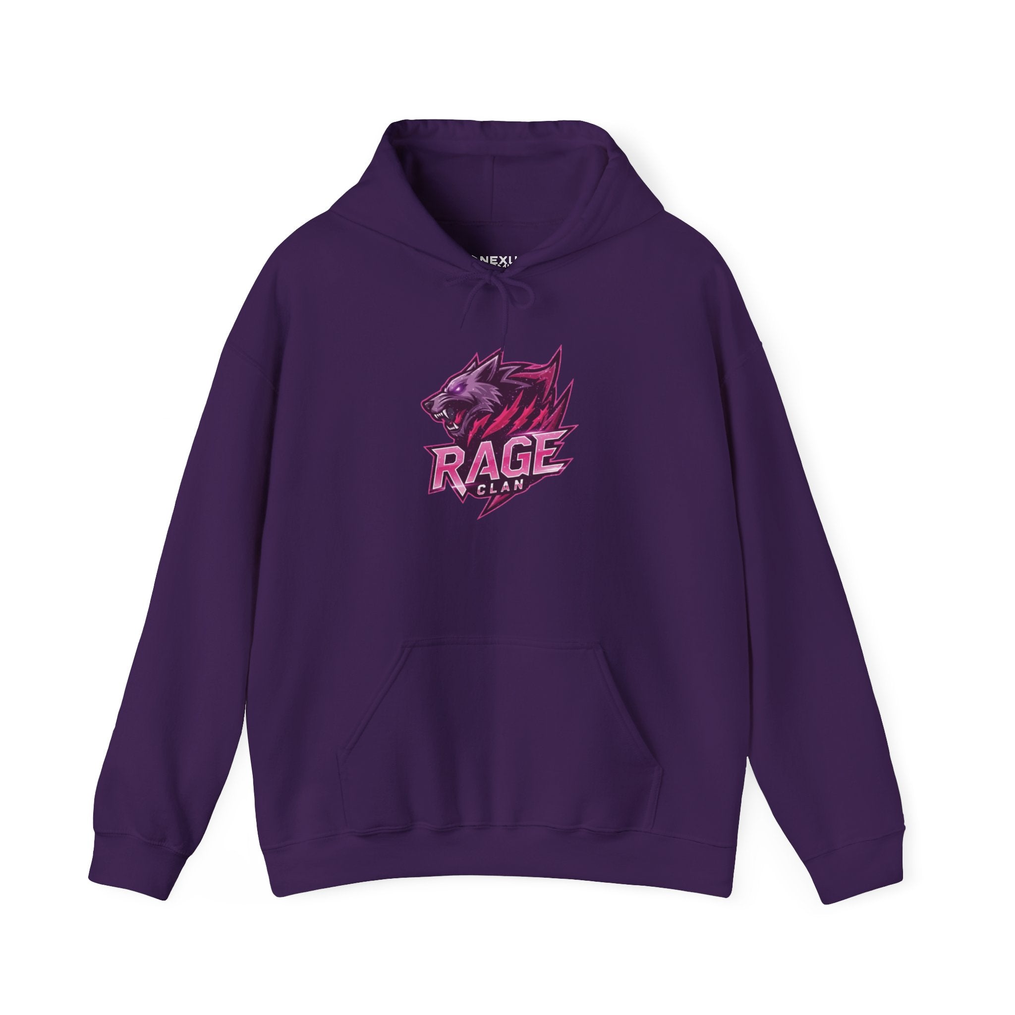 Rage Pink Logo Hoodie