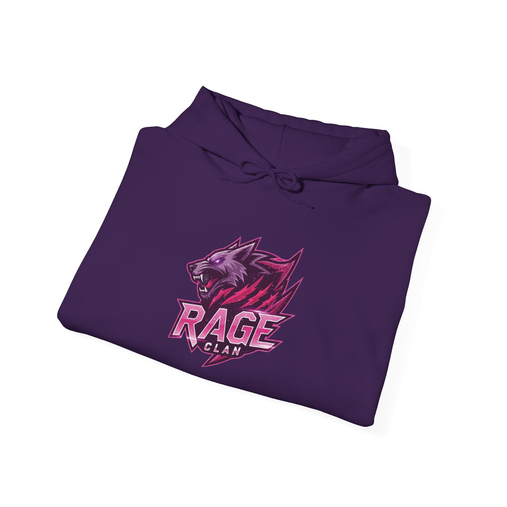 Rage Pink Logo Hoodie