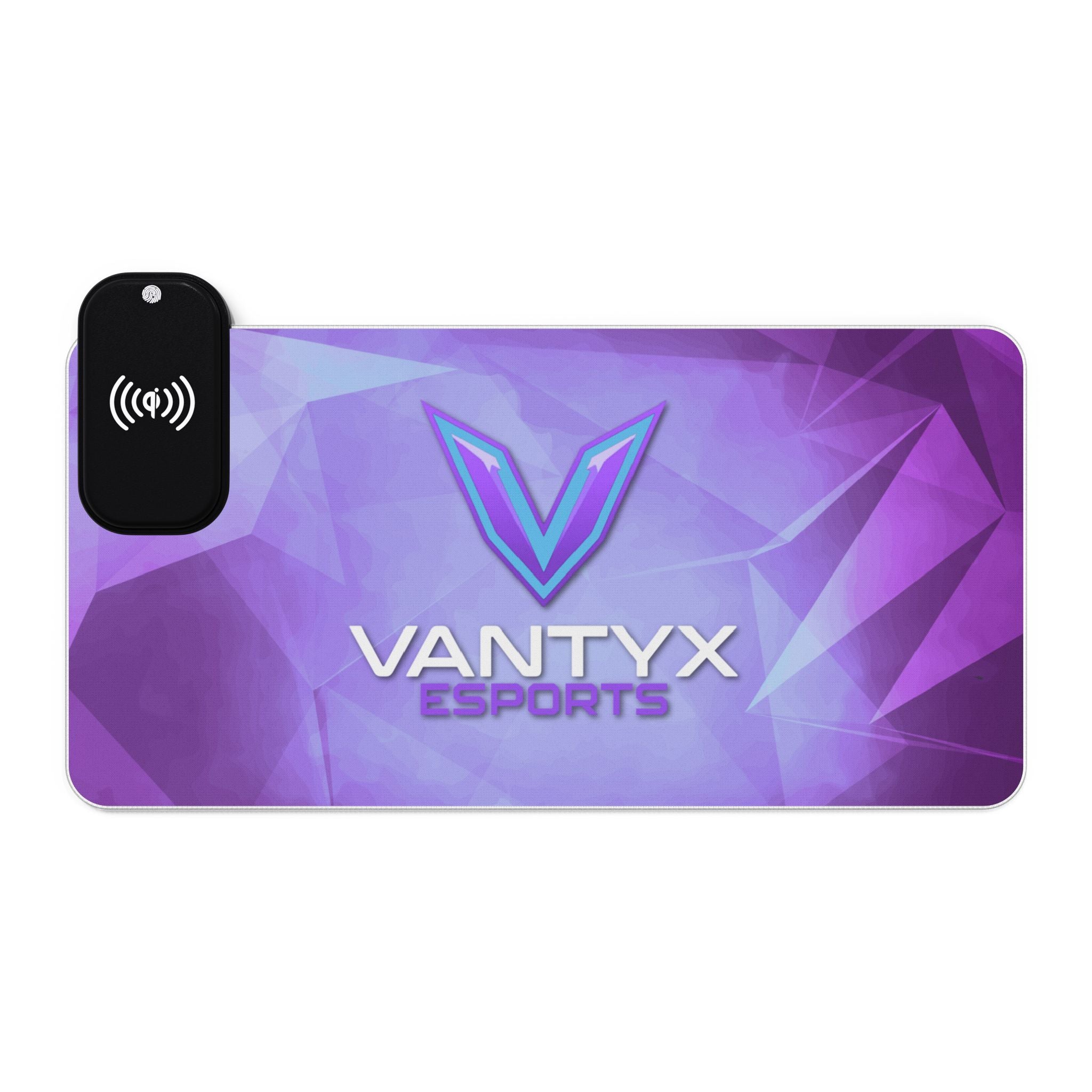 Vantyx LED RGB Gaming Mouse Pad with Wireless Charger