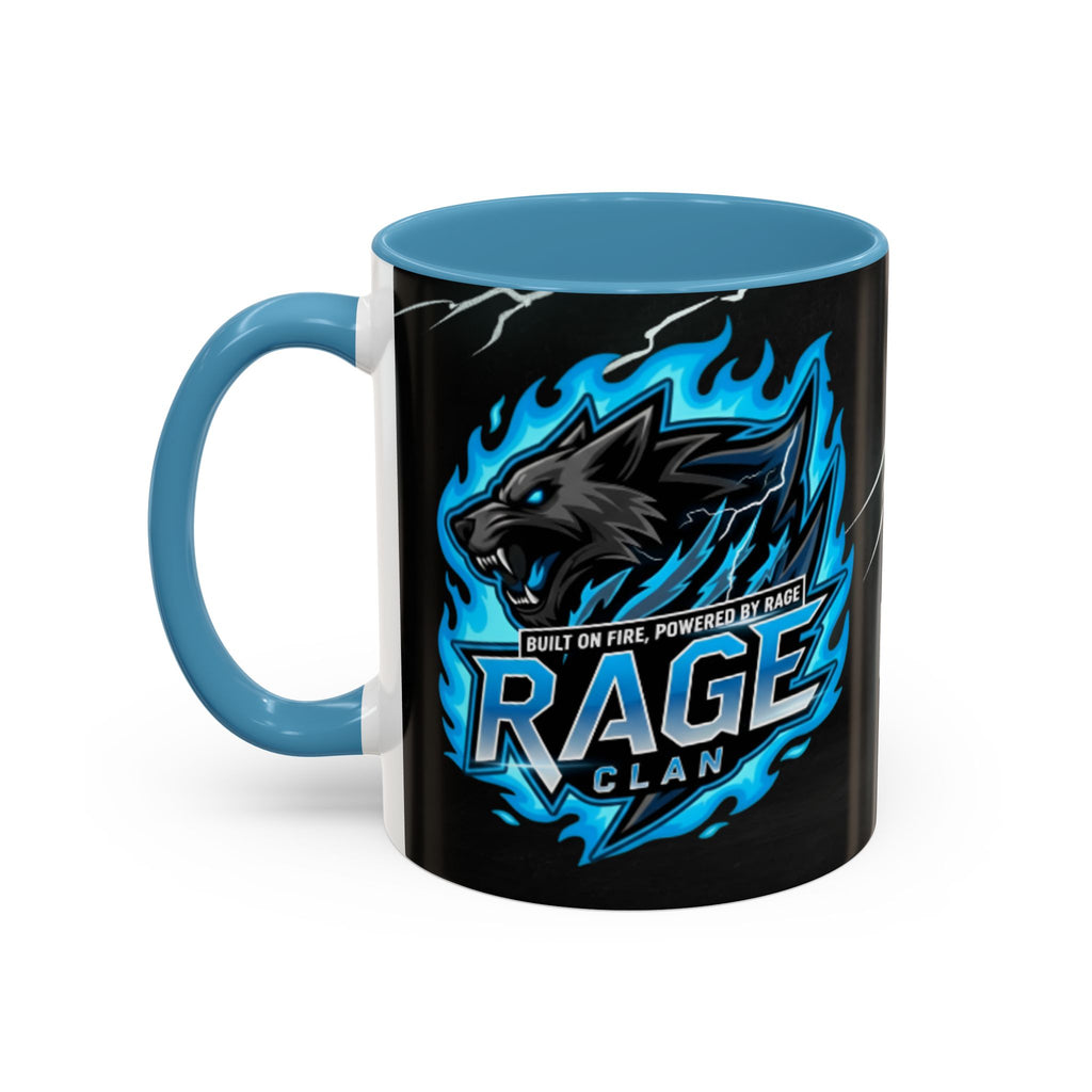 Rage Clan Blue Logo Coffee Mug (11/15oz)
