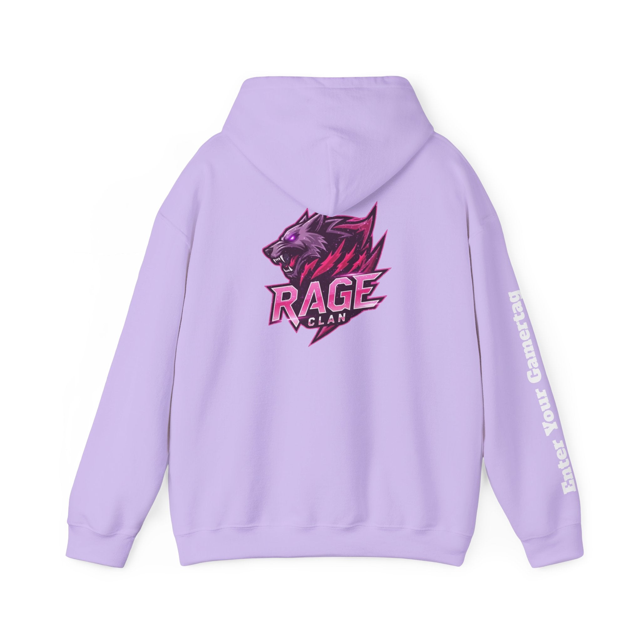 Rage Pink Personalized Hoodie