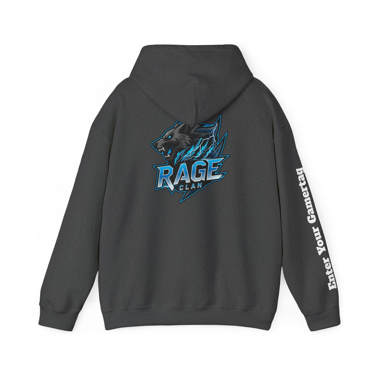 Rage Blue Personalized Hoodie