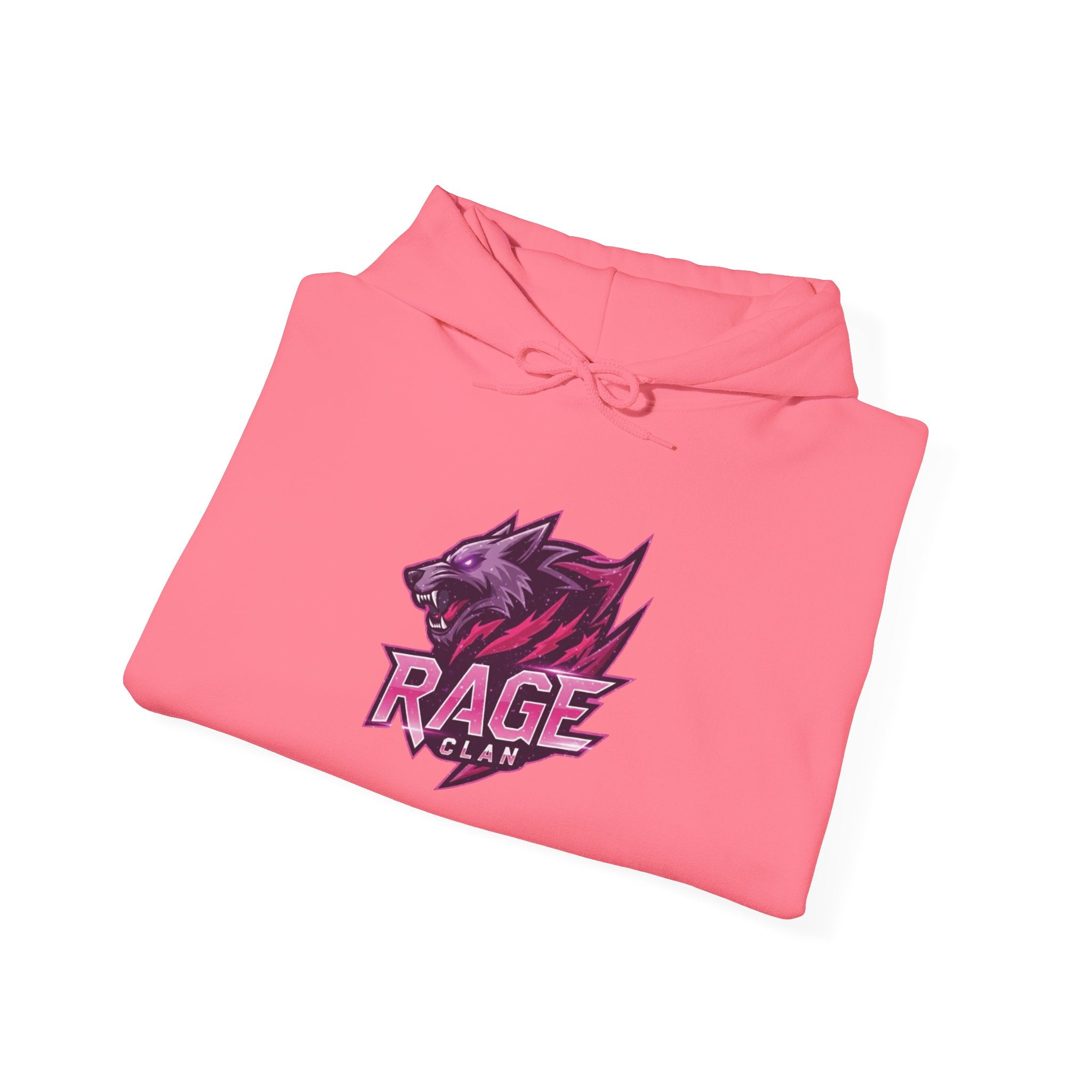 Rage Pink Logo Hoodie