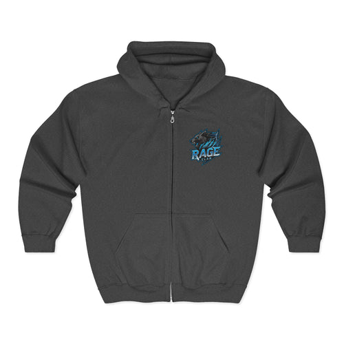 Rage Blue Full-Zip Hoodie