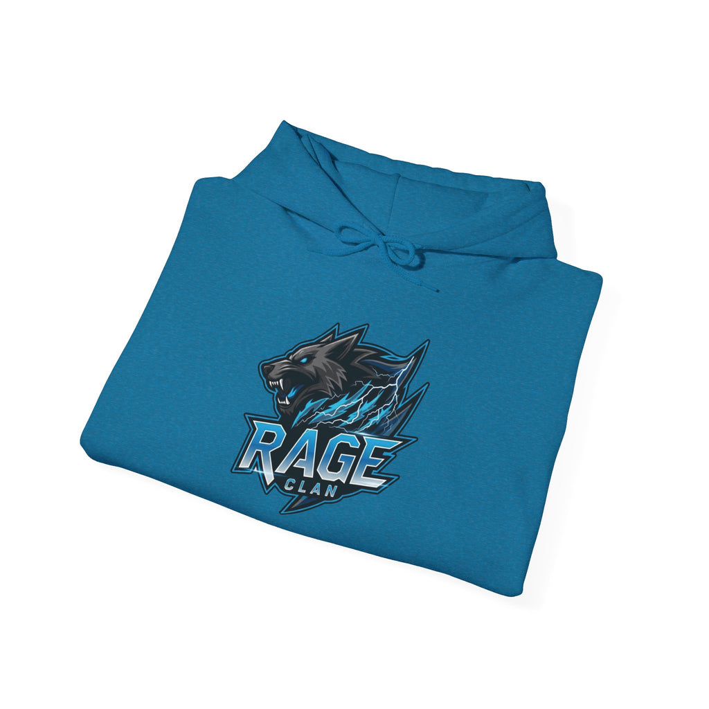 Rage Blue Logo Hoodie