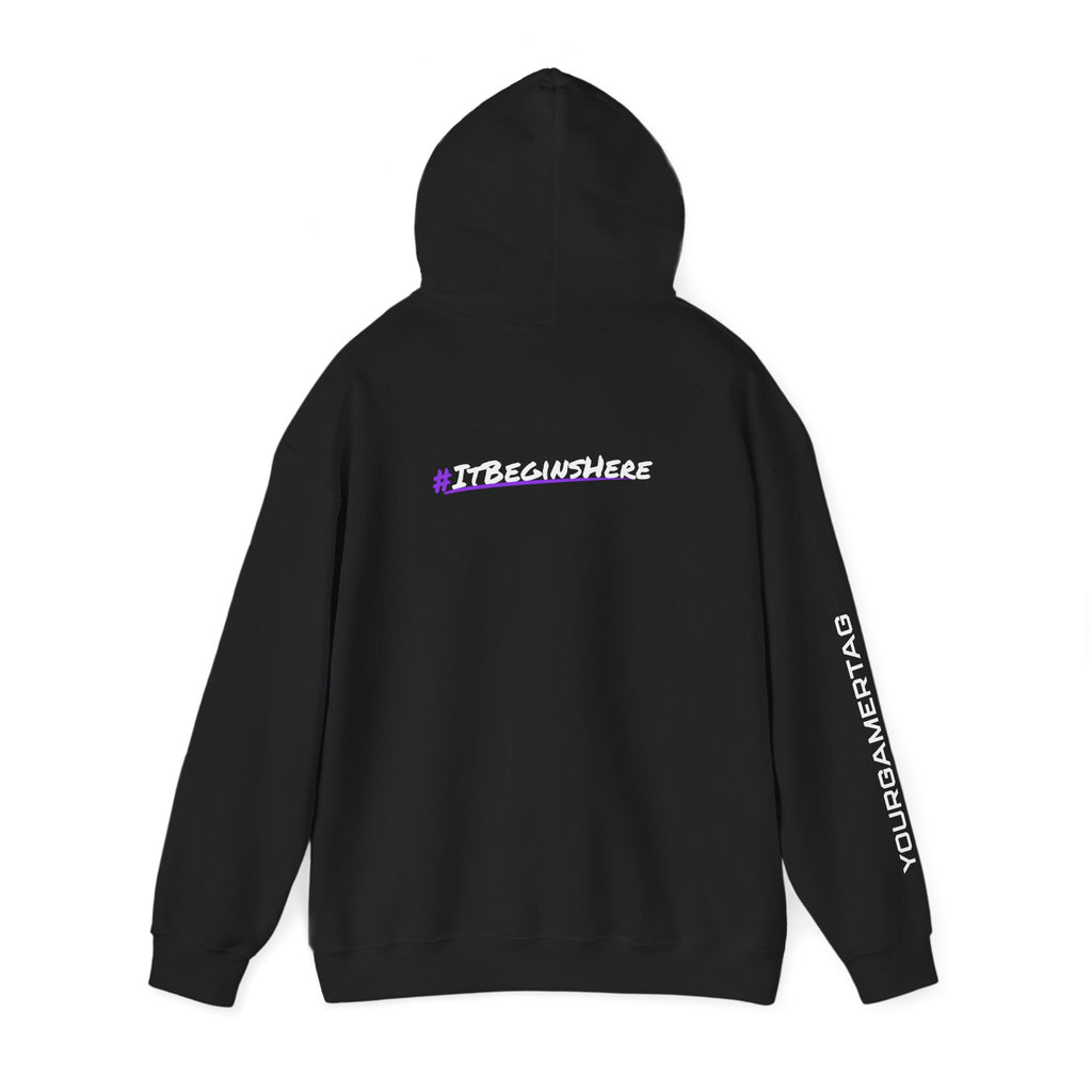 Vantyx "It Begins Here" with Personalize Gamertag Sleeve