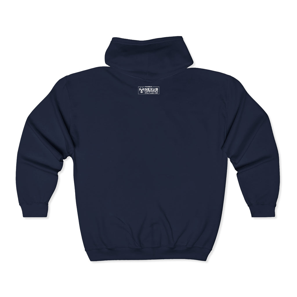 Rage Blue Full-Zip Hoodie