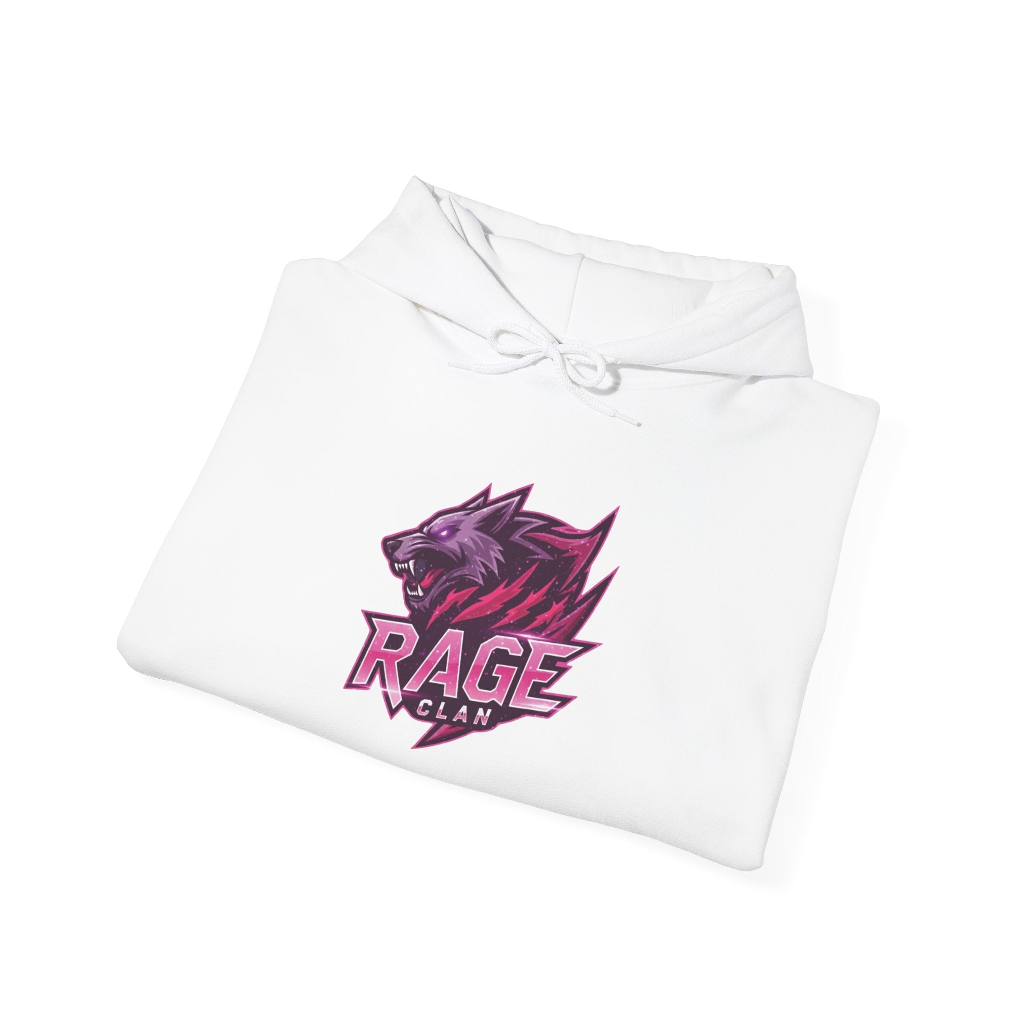 Rage Pink Logo Hoodie