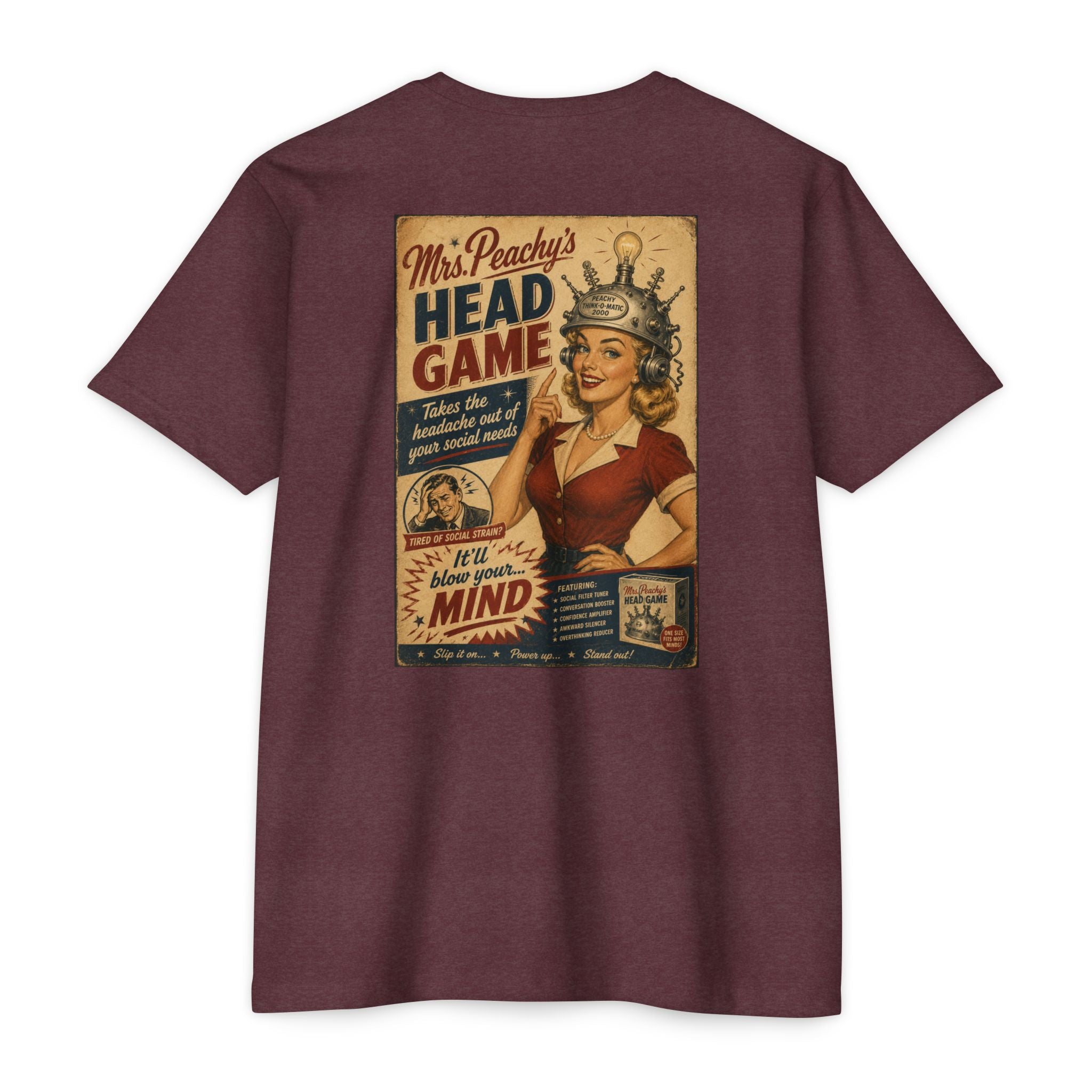 Vintage Pinup ‘Ms. Peachy’s Head Game’