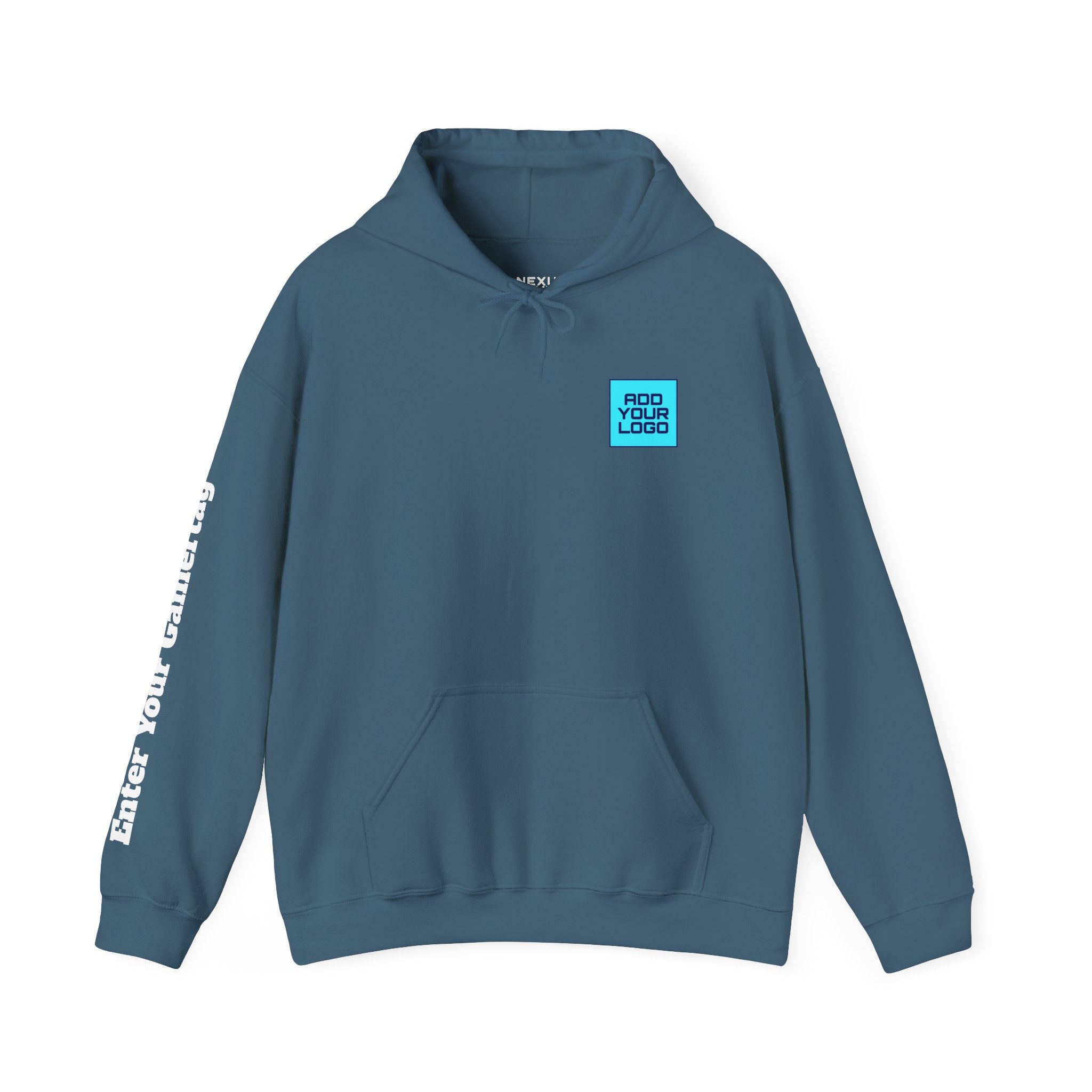 Rage Blue Personalized Hoodie