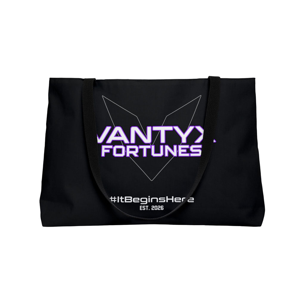 Vantyx Fortunes It Begins Here Weekender Tote Bag