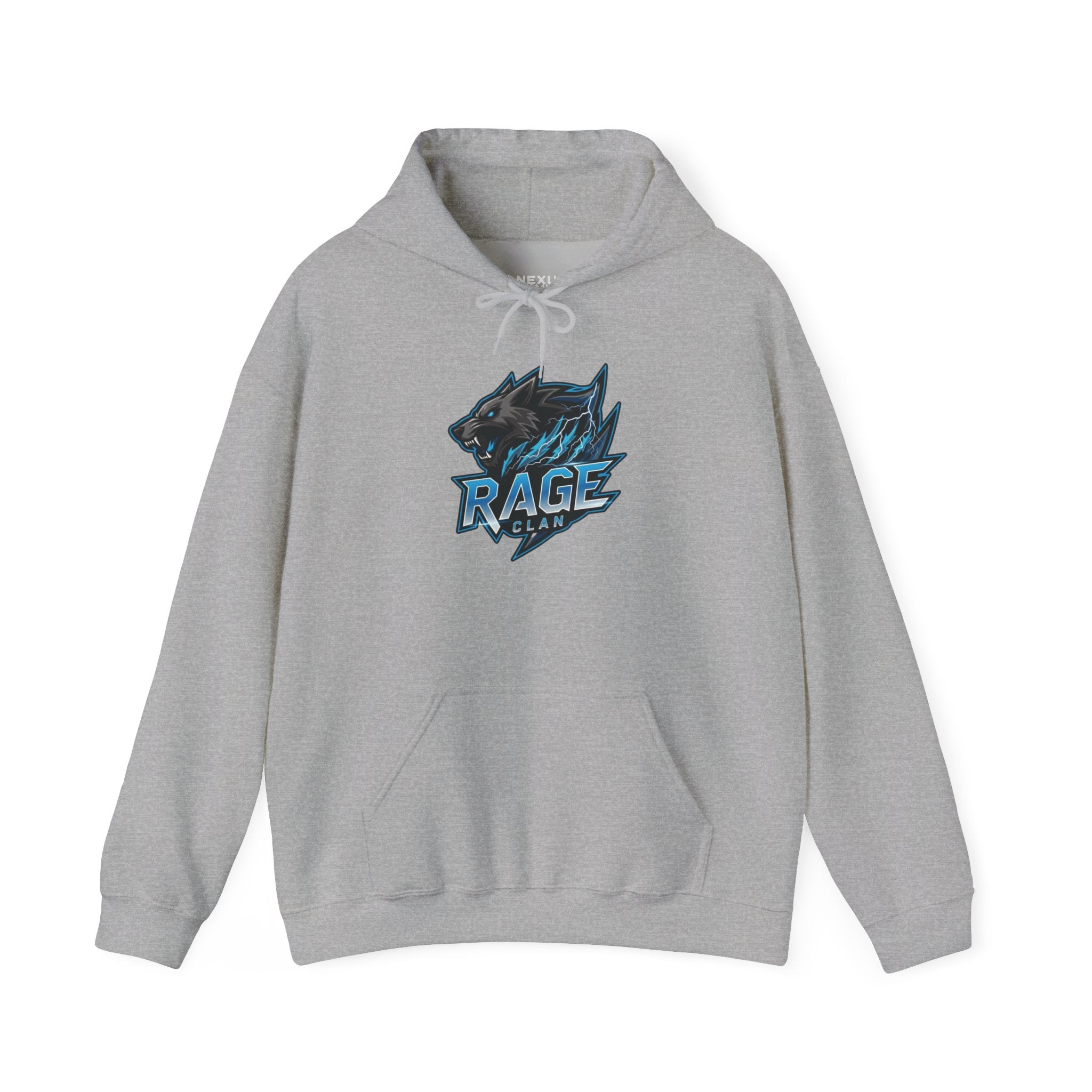 Rage Blue Logo Hoodie