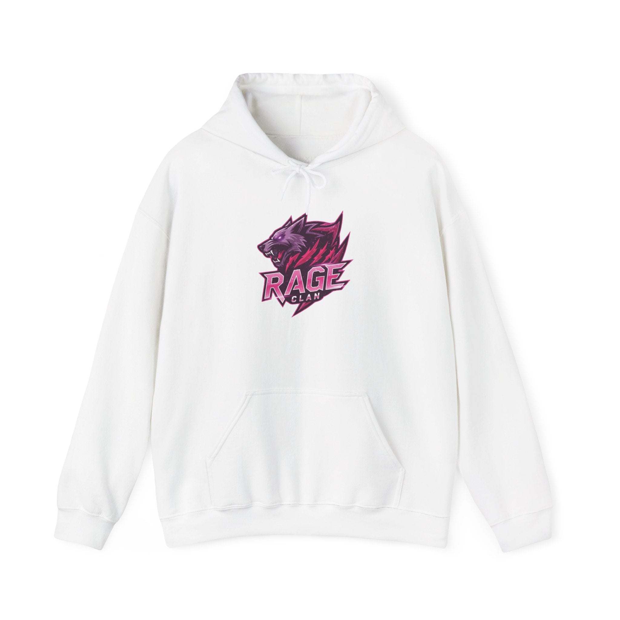 Rage Pink Logo Hoodie