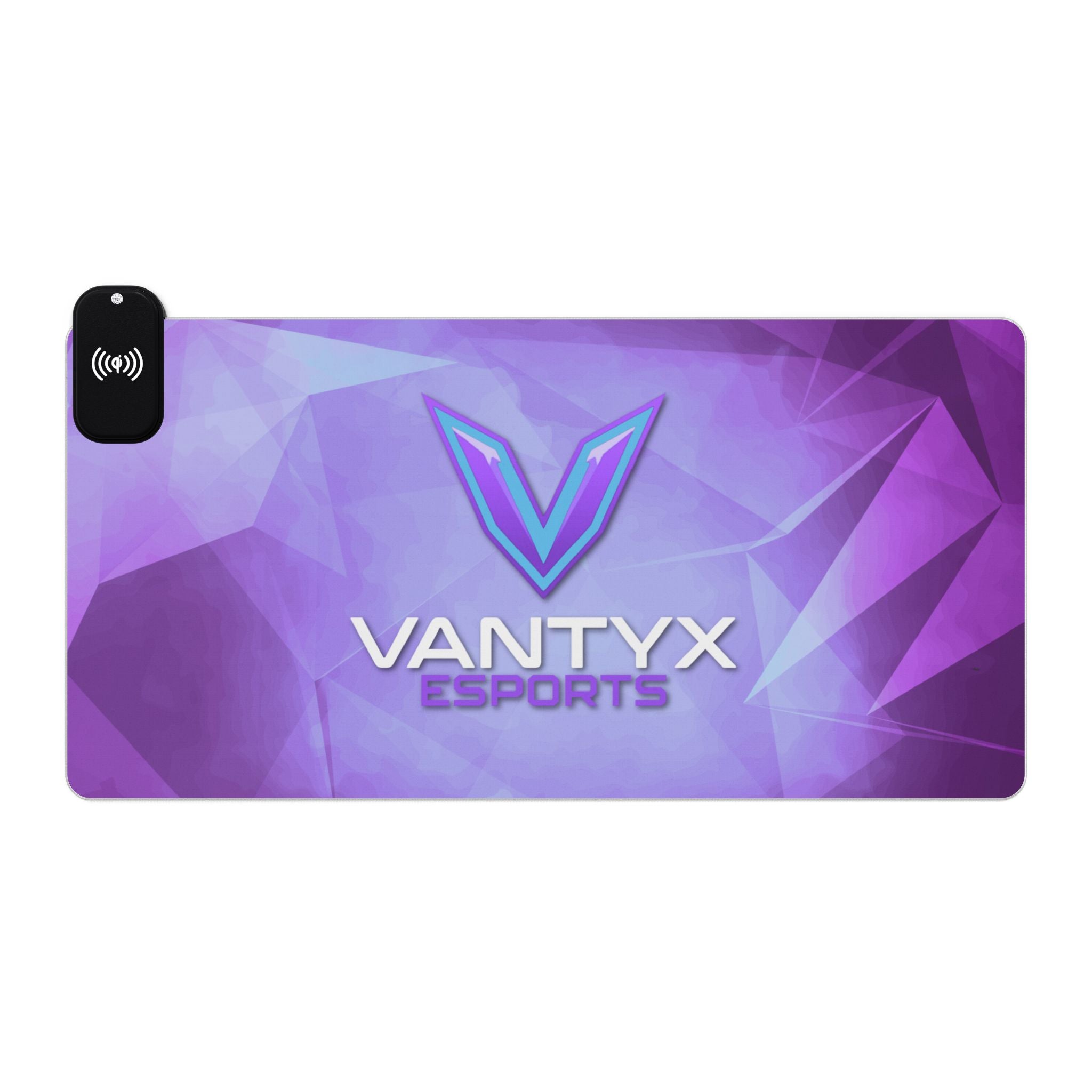 Vantyx LED RGB Gaming Mouse Pad with Wireless Charger