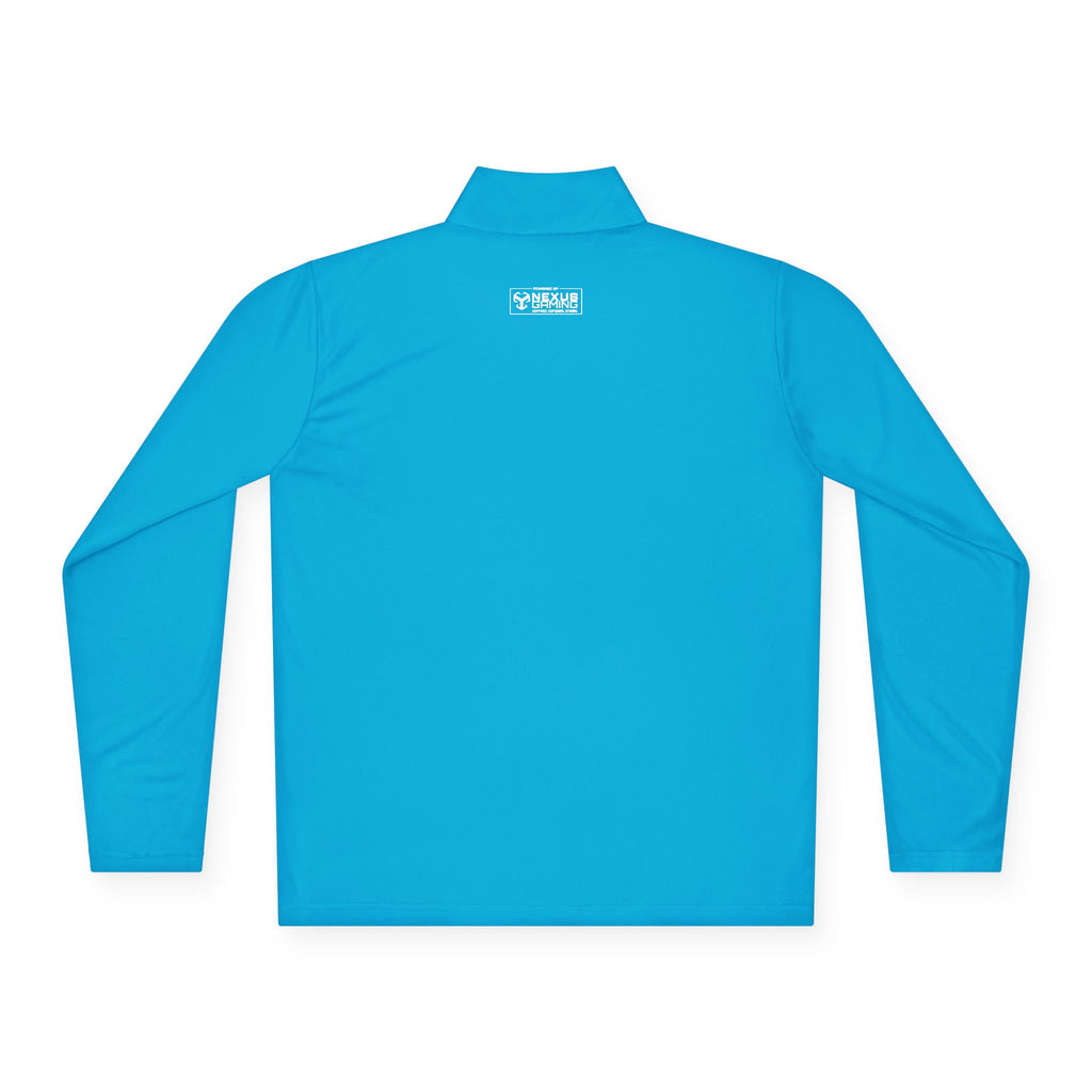 Rage Clan Pink Logo Quater-Zip Pullover