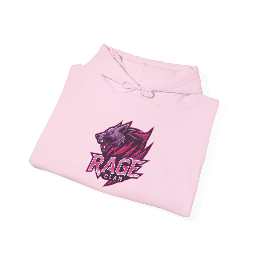 Rage Pink Logo Hoodie