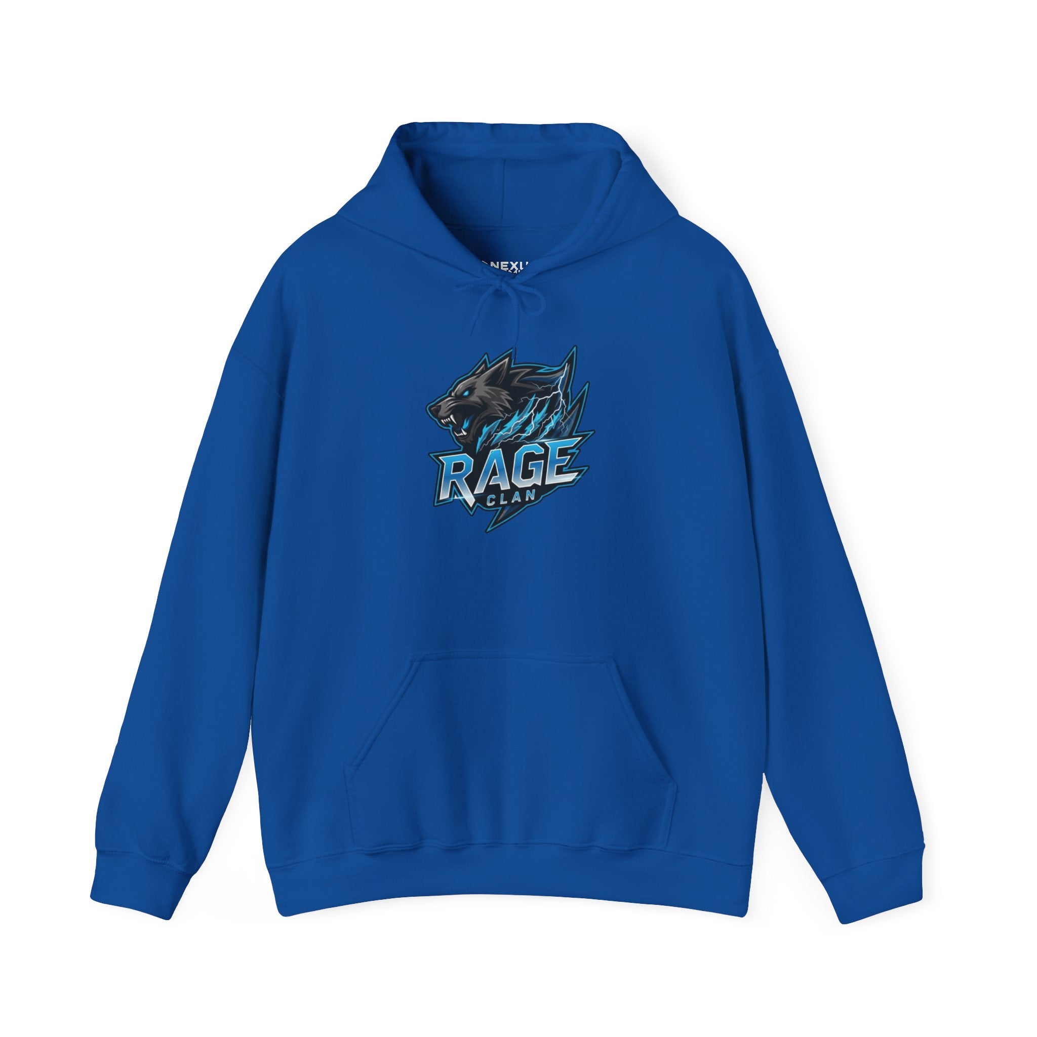 Rage Blue Logo Hoodie