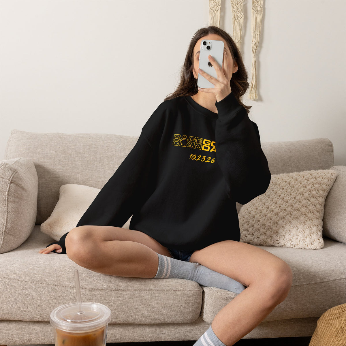 Rage Clan Going Dark Crewneck Sweatshirt