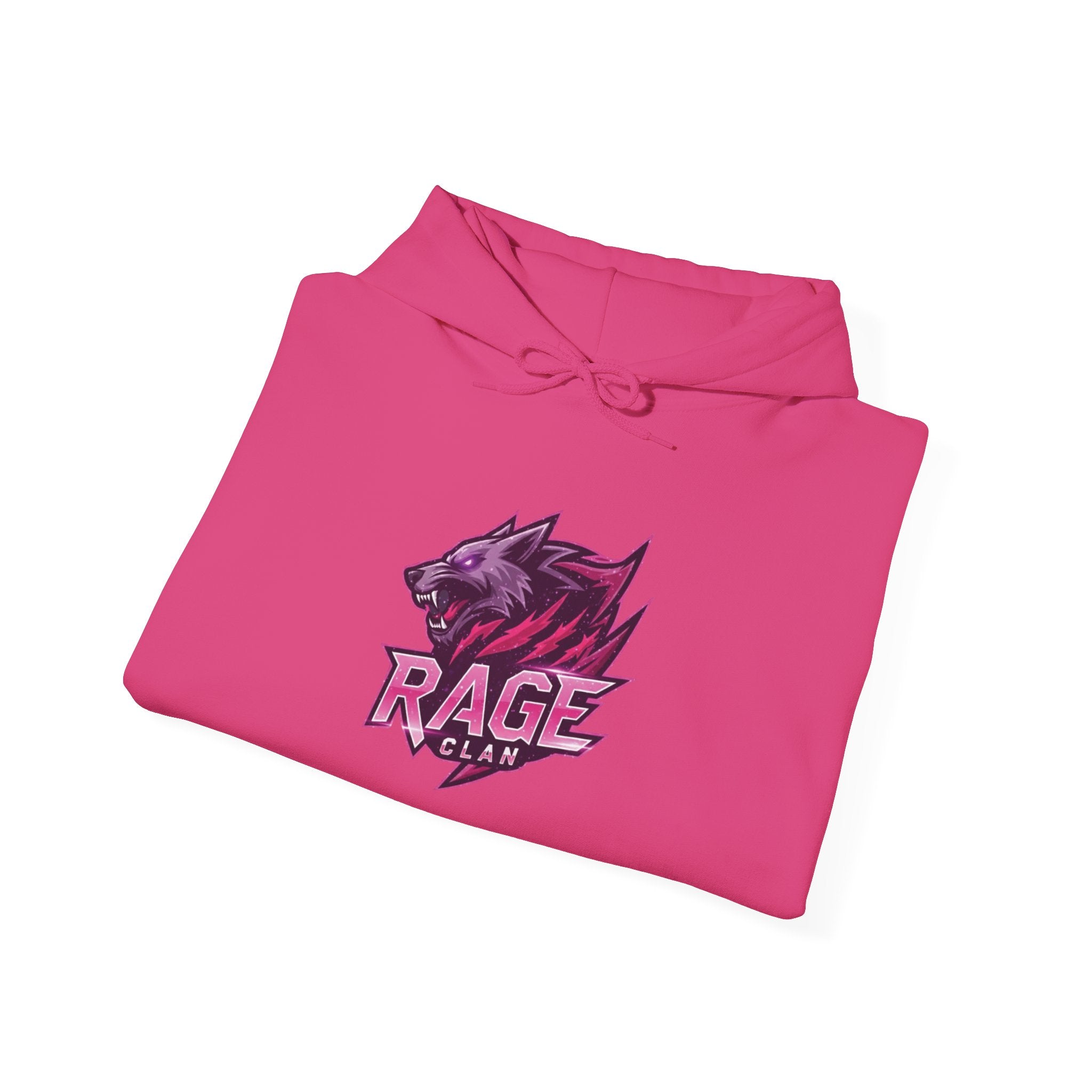 Rage Pink Logo Hoodie