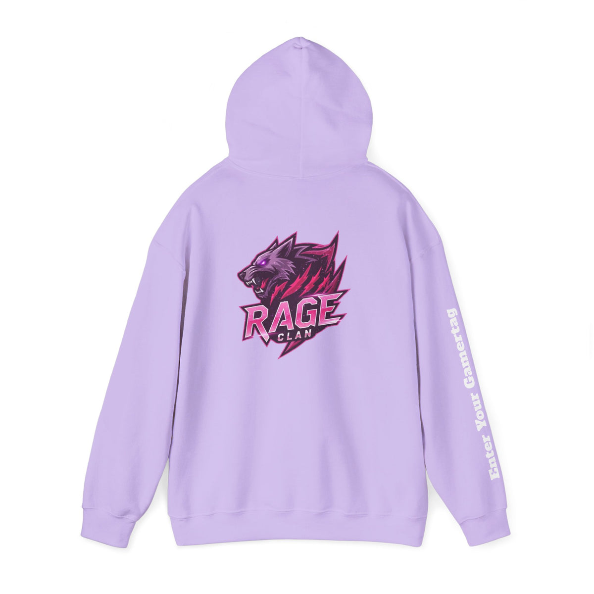 Rage Pink Personalized Hoodie