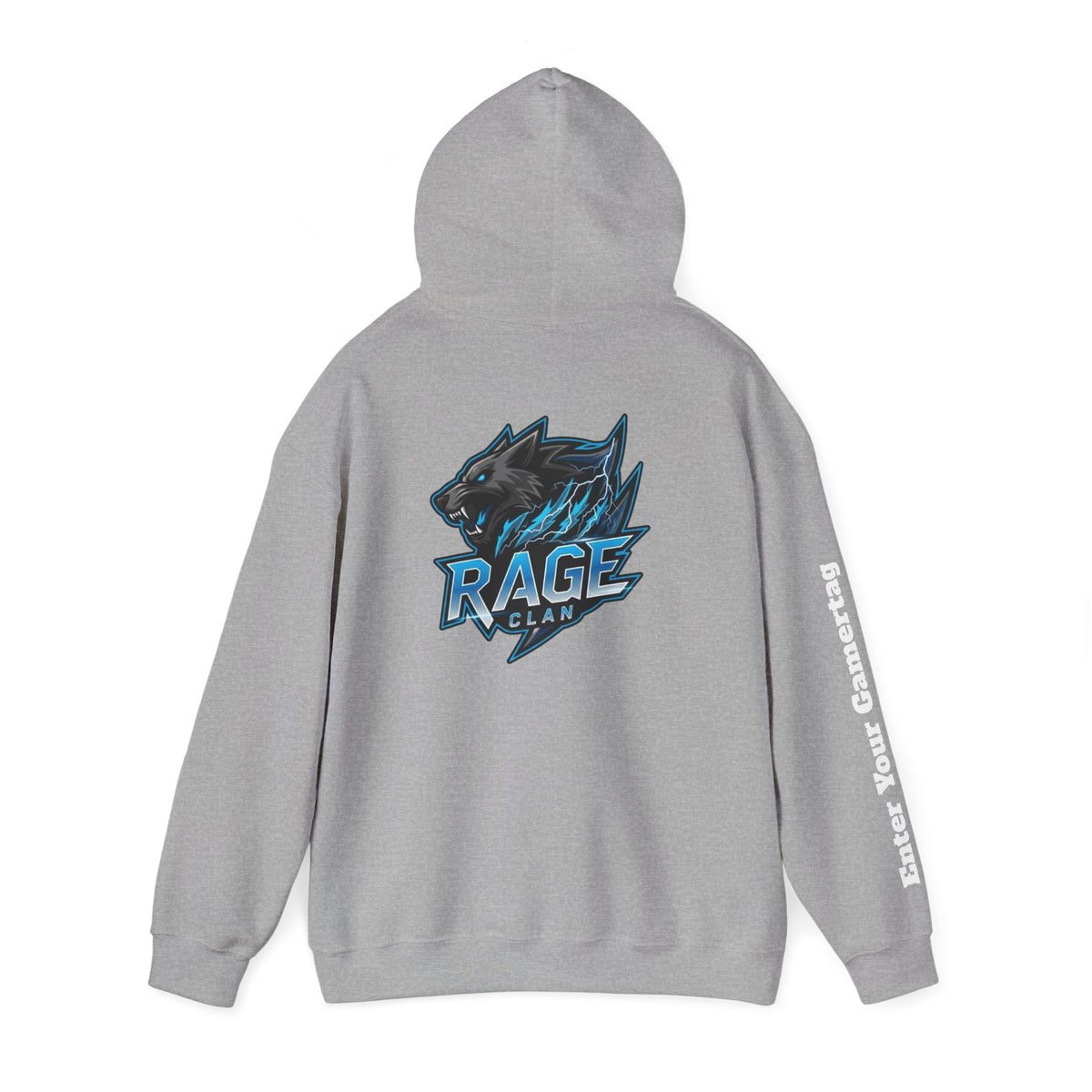 Rage Blue Personalized Hoodie
