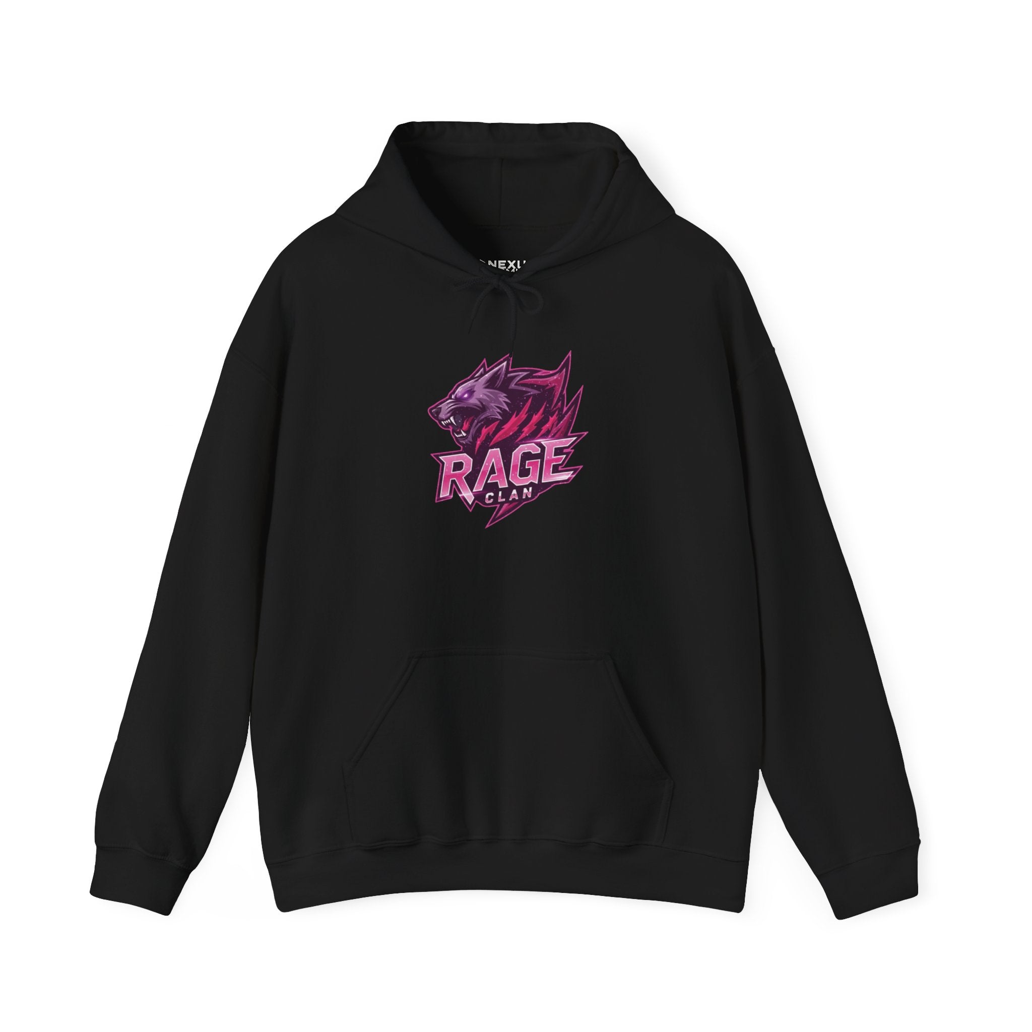 Rage Pink Logo Hoodie